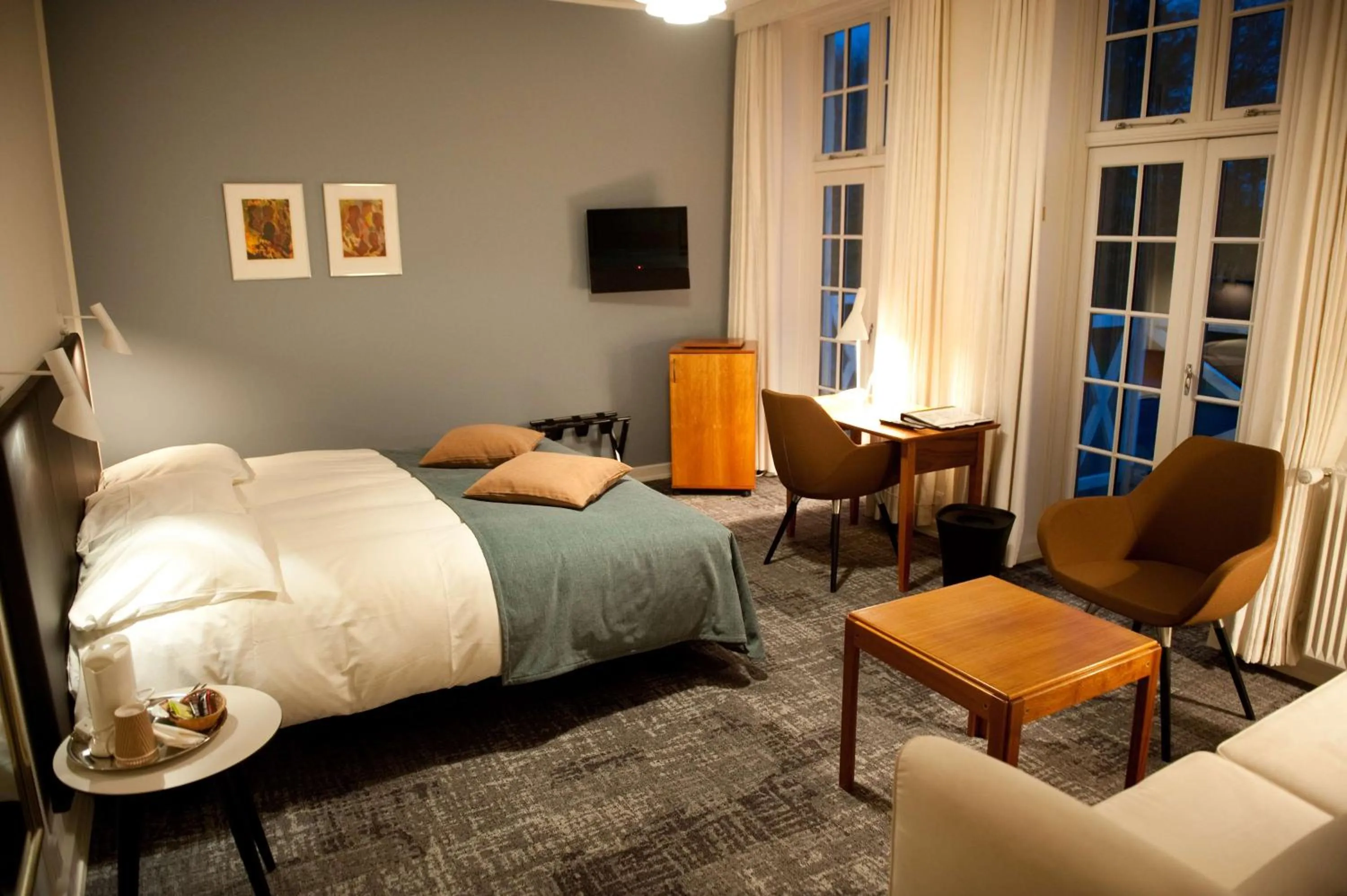 Photo of the whole room, Bed in Gl Skovridergaard