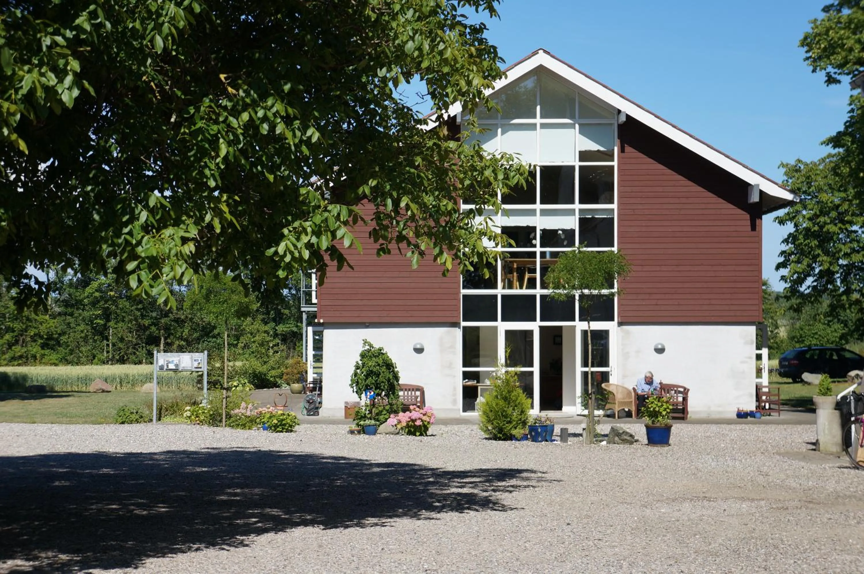 Garden in Tiendegaarden Møns Klint