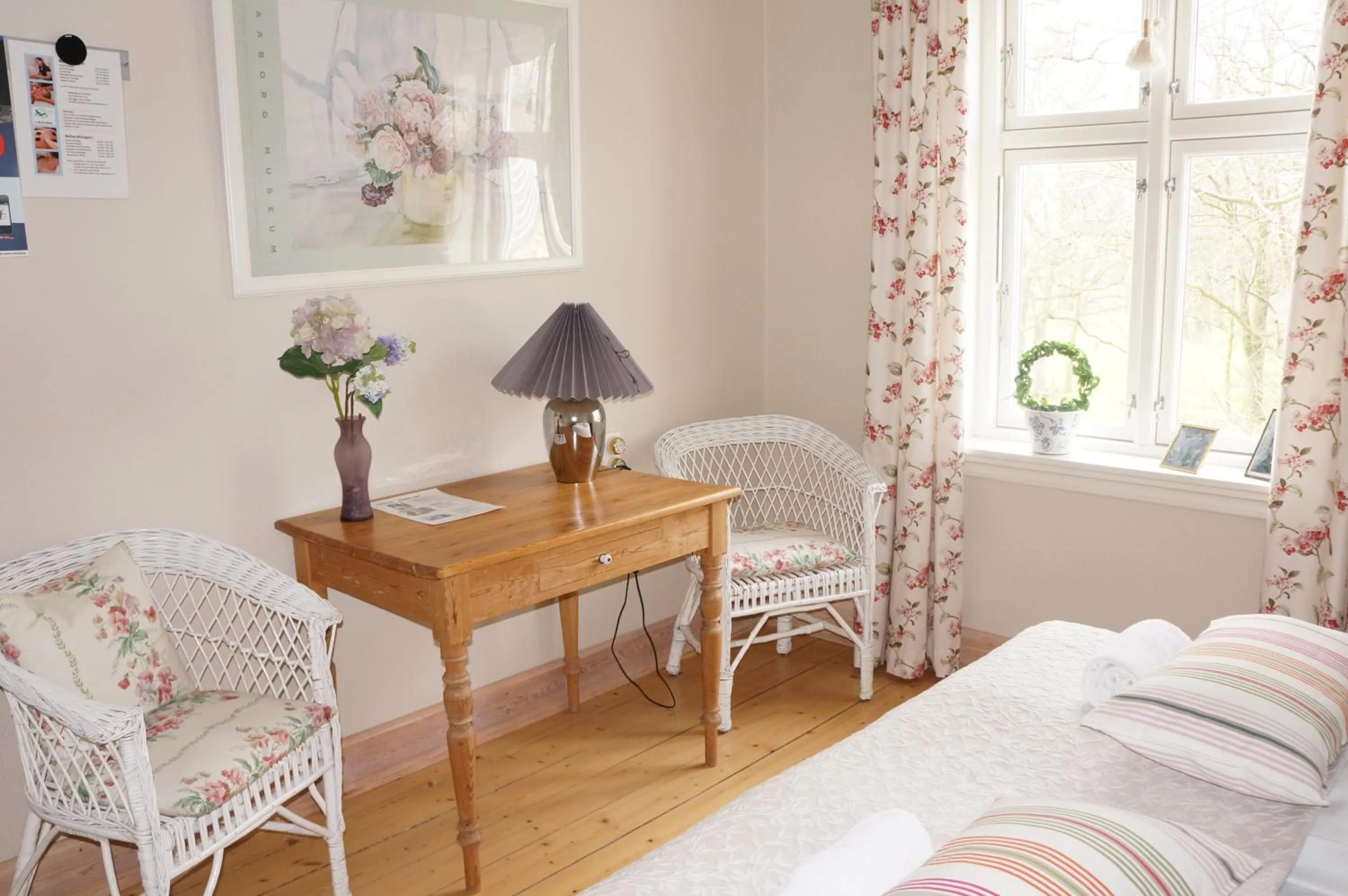 Living room, Bed in Tiendegaarden Møns Klint