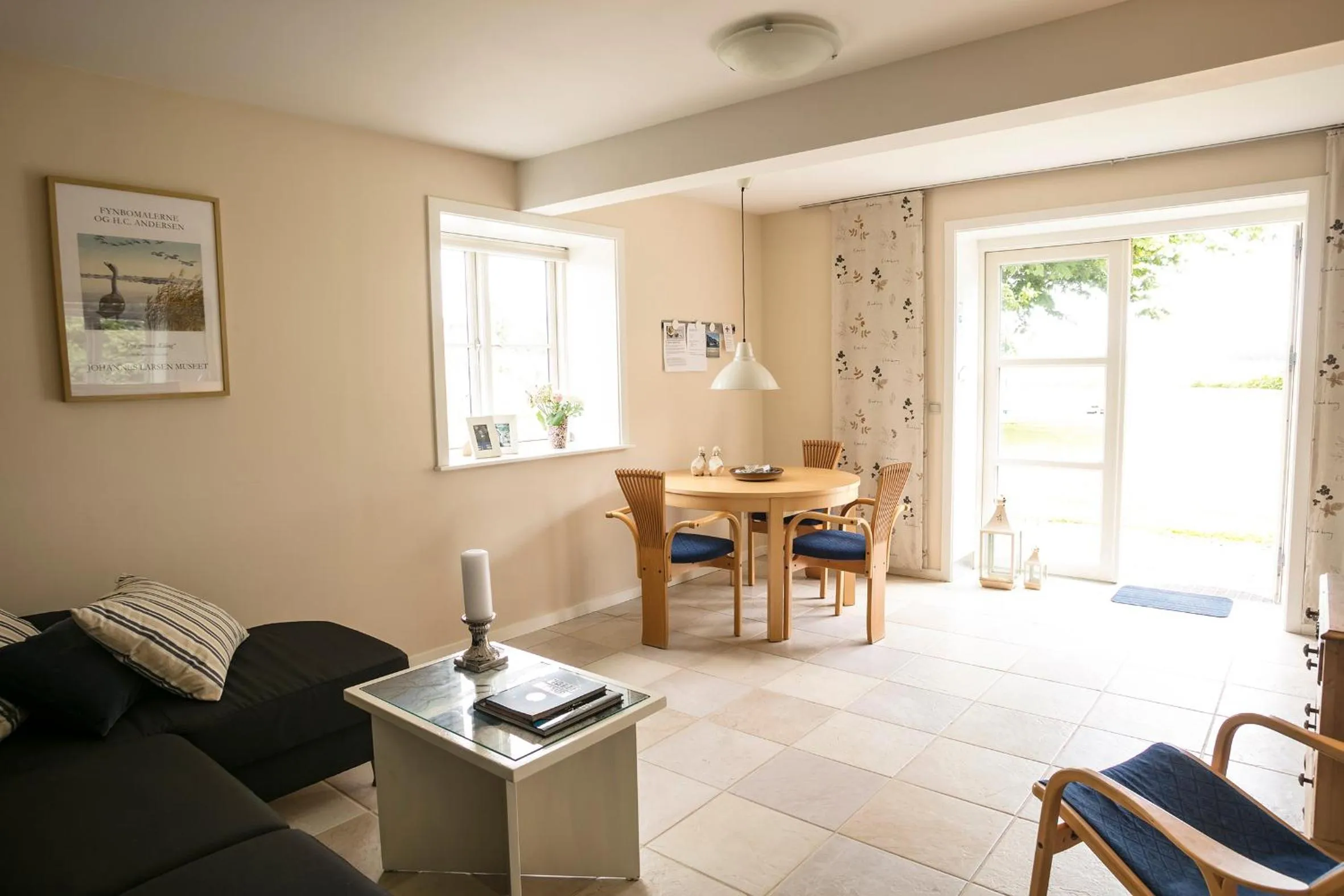 Living room in Tiendegaarden Møns Klint