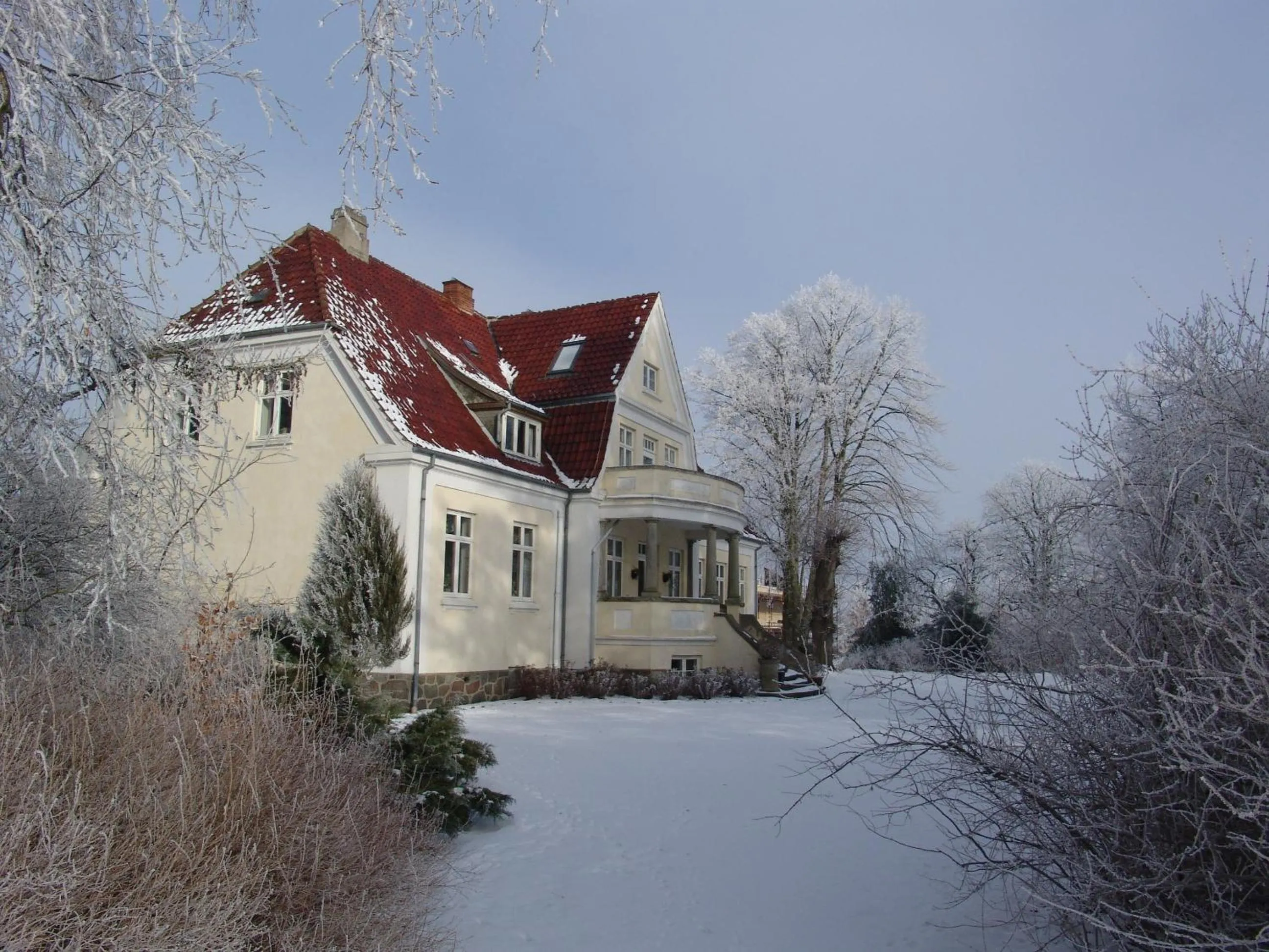 Facade/entrance in Tiendegaarden Møns Klint