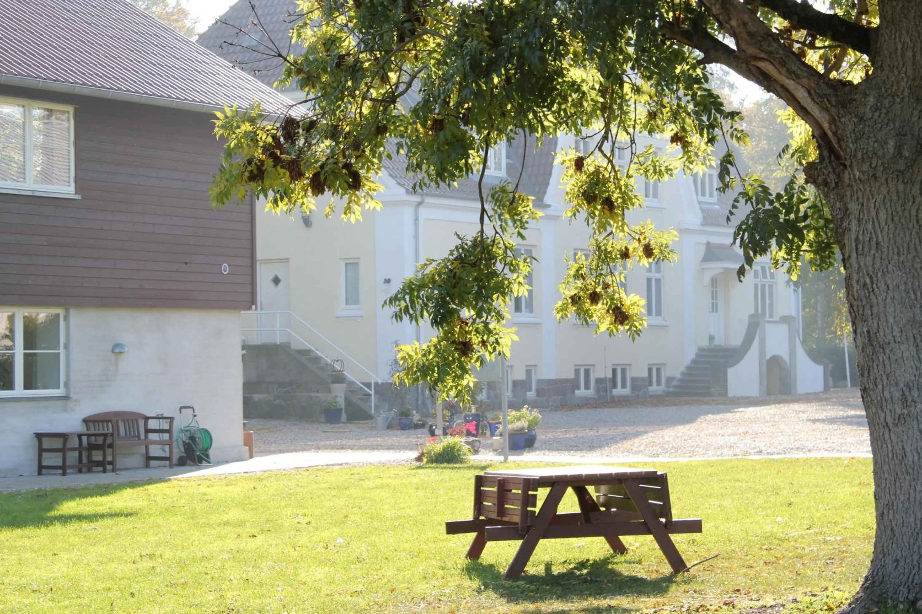 Facade/entrance in Tiendegaarden Møns Klint
