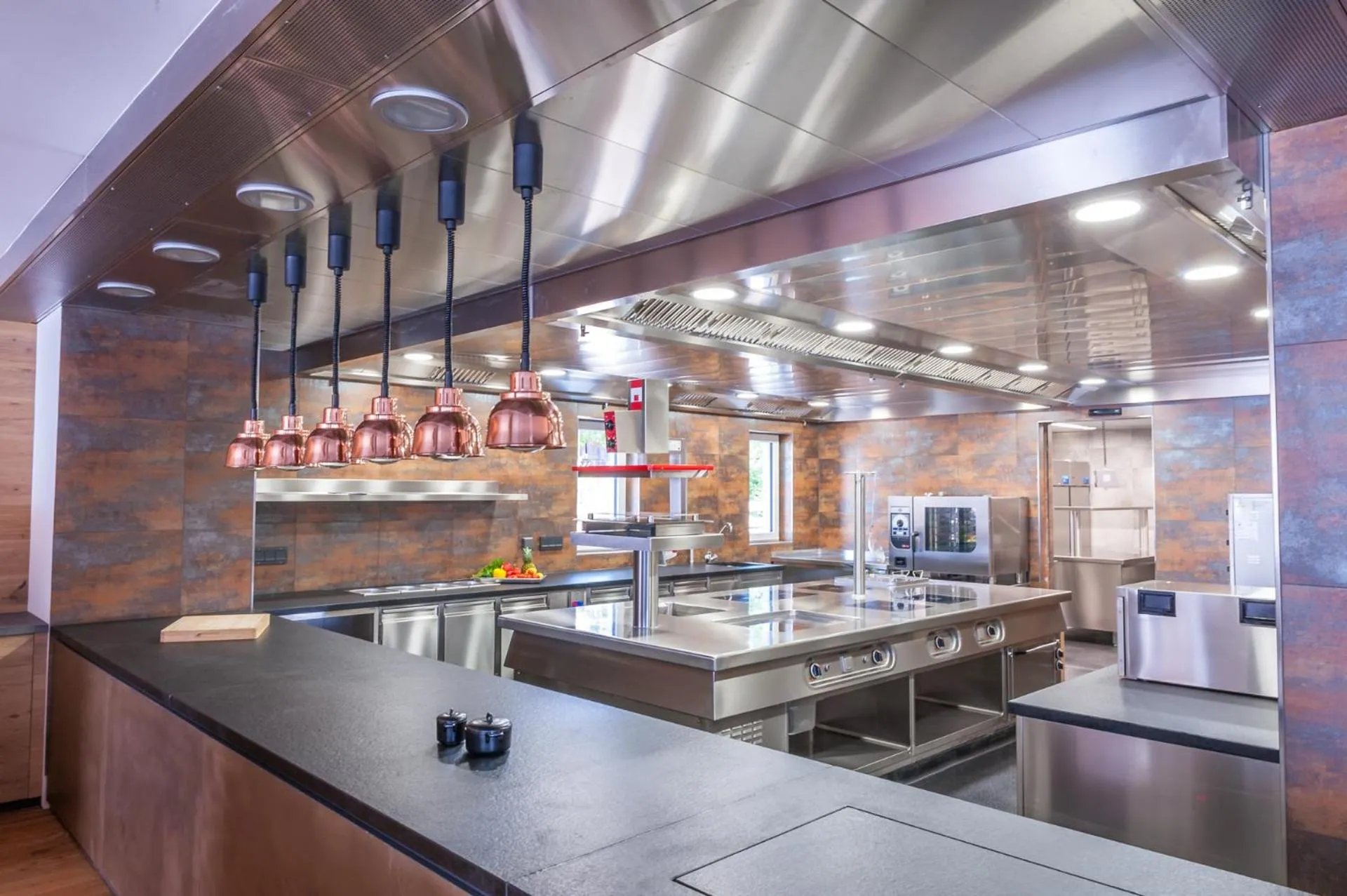 kitchen in Buchners Hotel & Restaurant