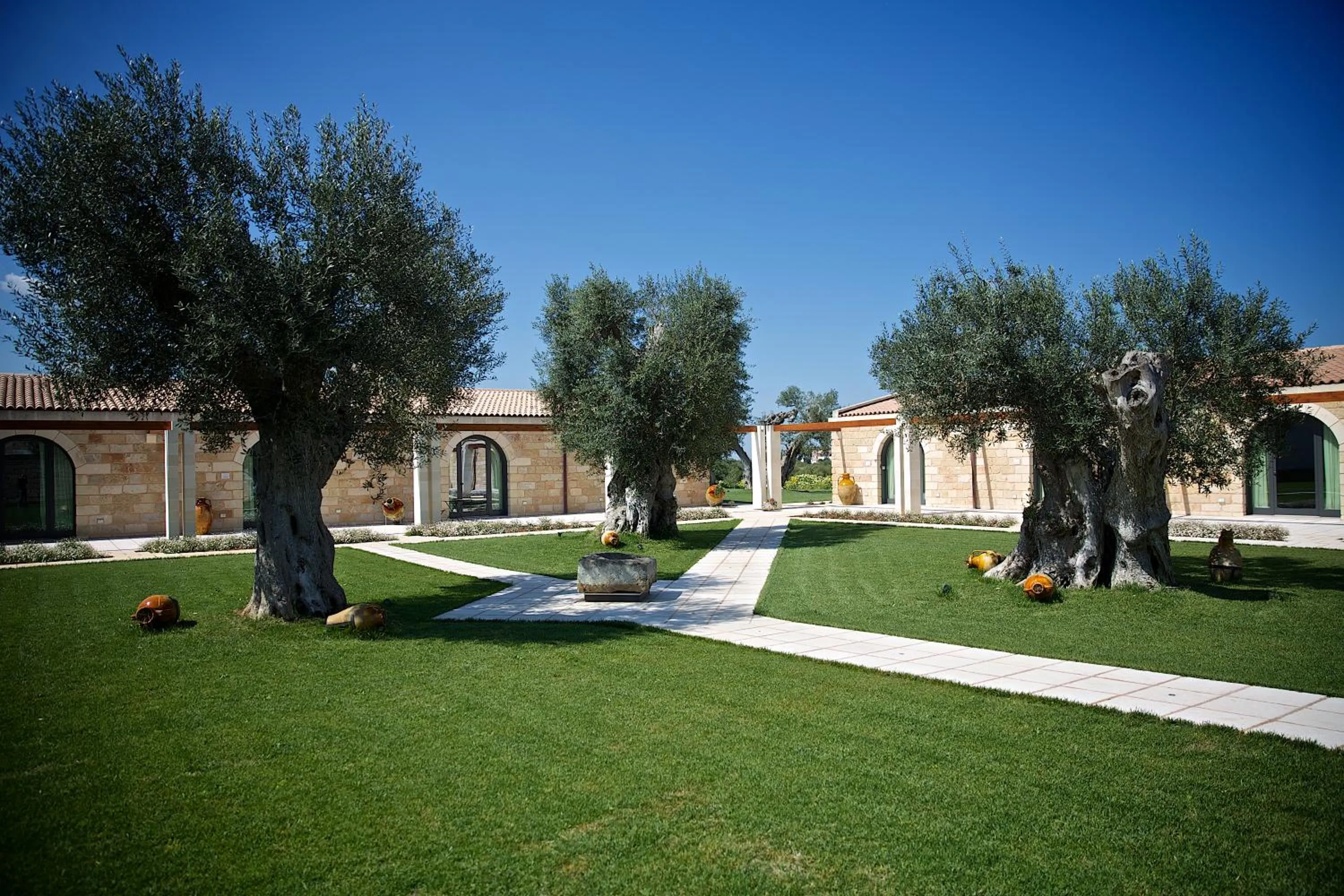 Patio in Masseria Stali, The Originals Relais
