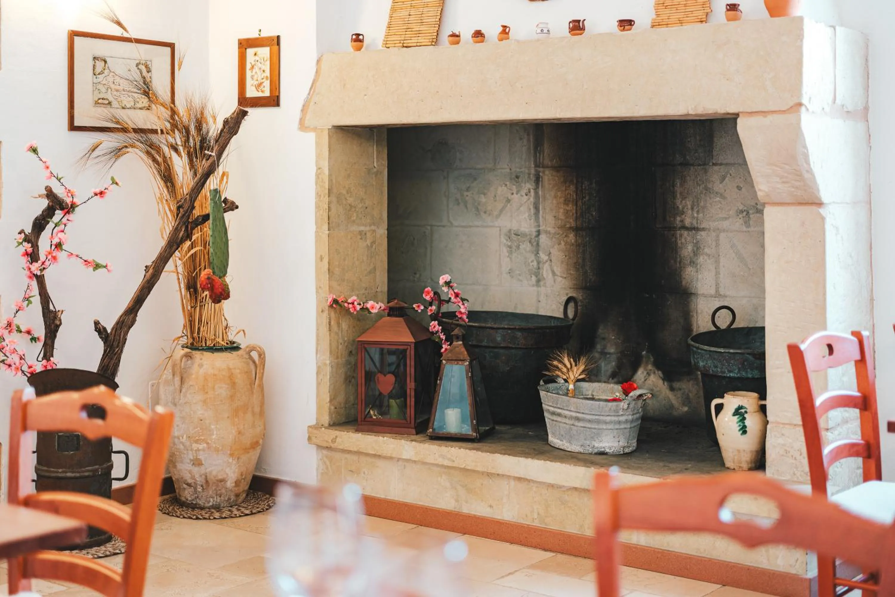 Restaurant/places to eat in Masseria Stali, The Originals Relais