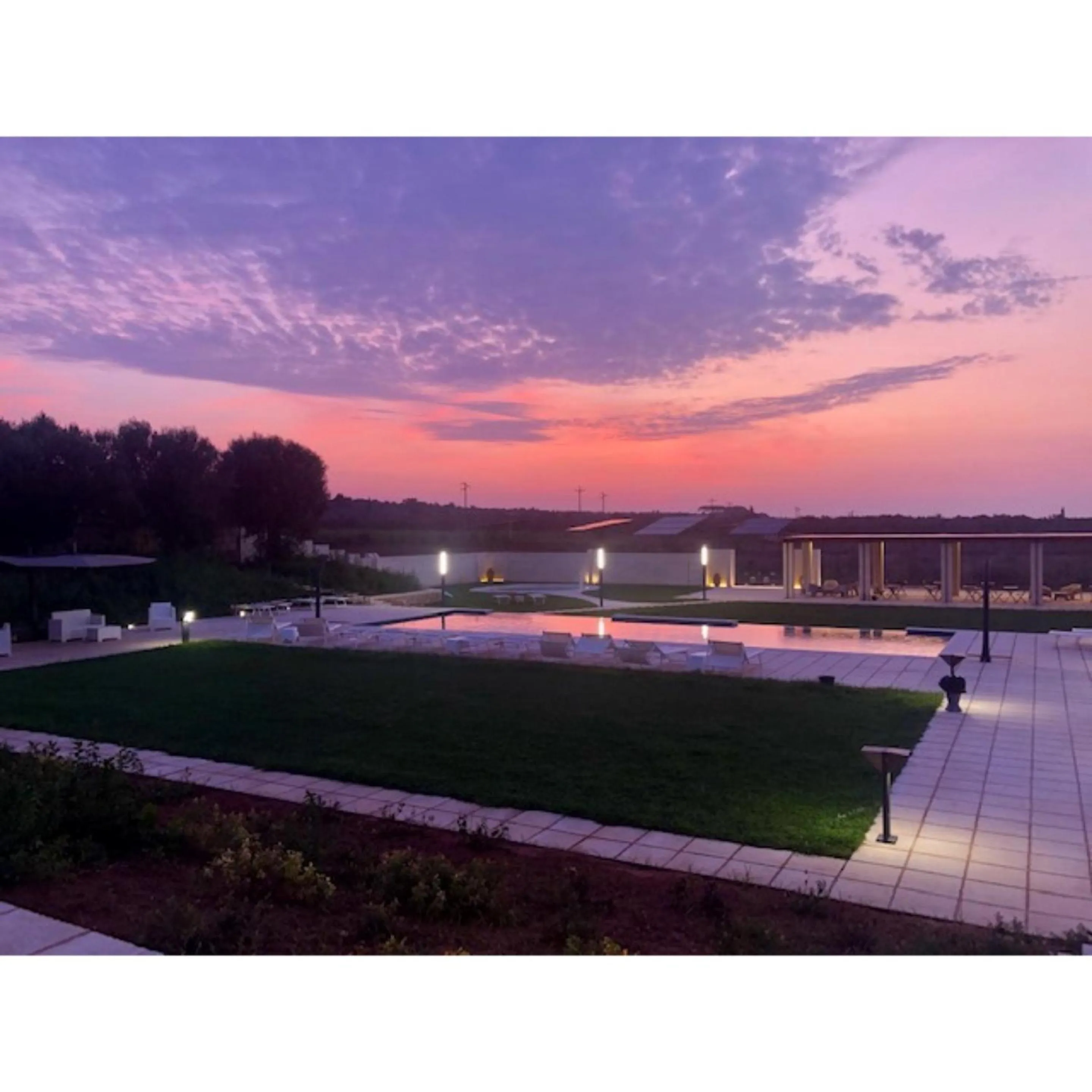 Pool view in Masseria Stali, The Originals Relais