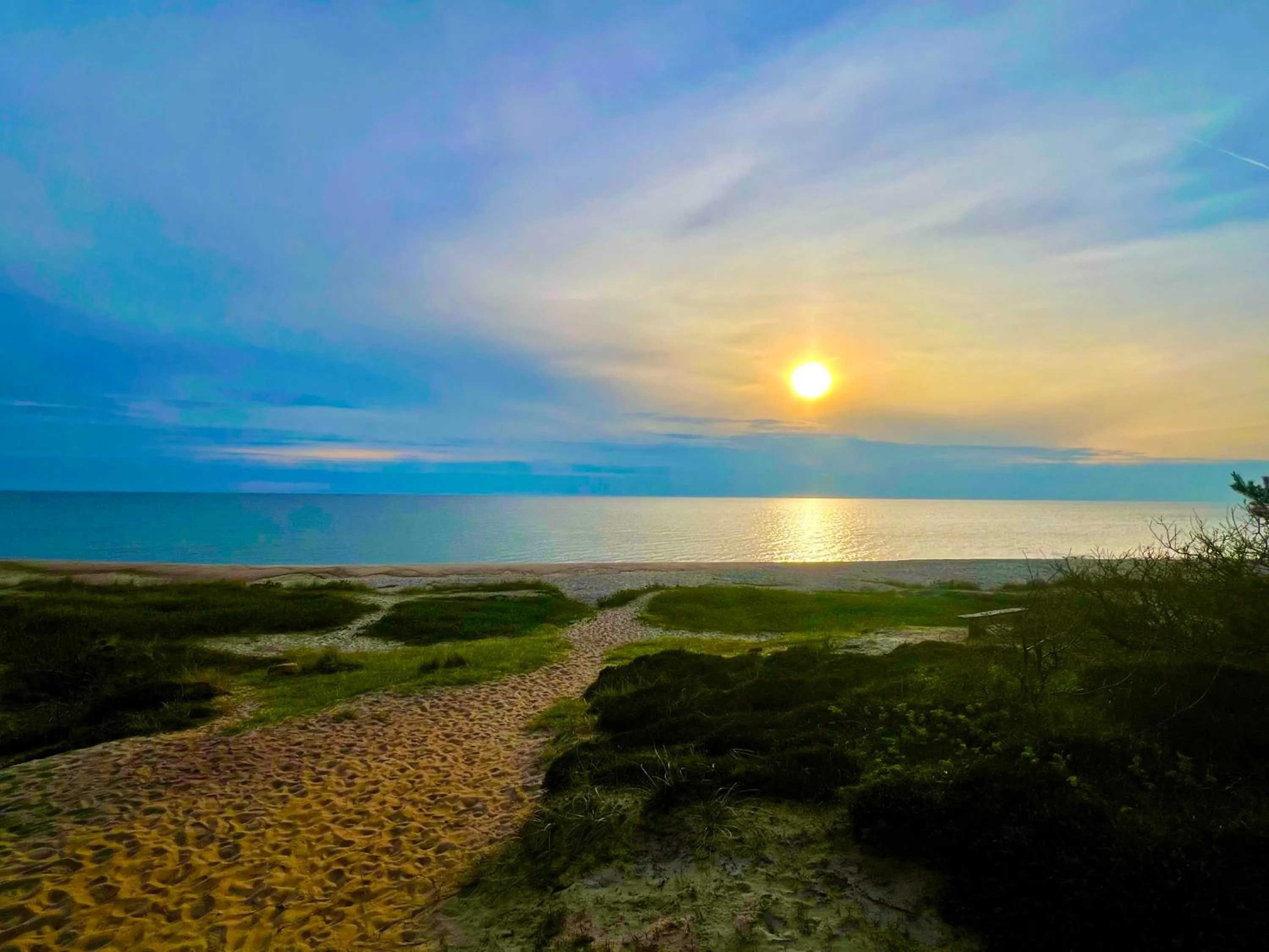 Beach in Hotel Skovly