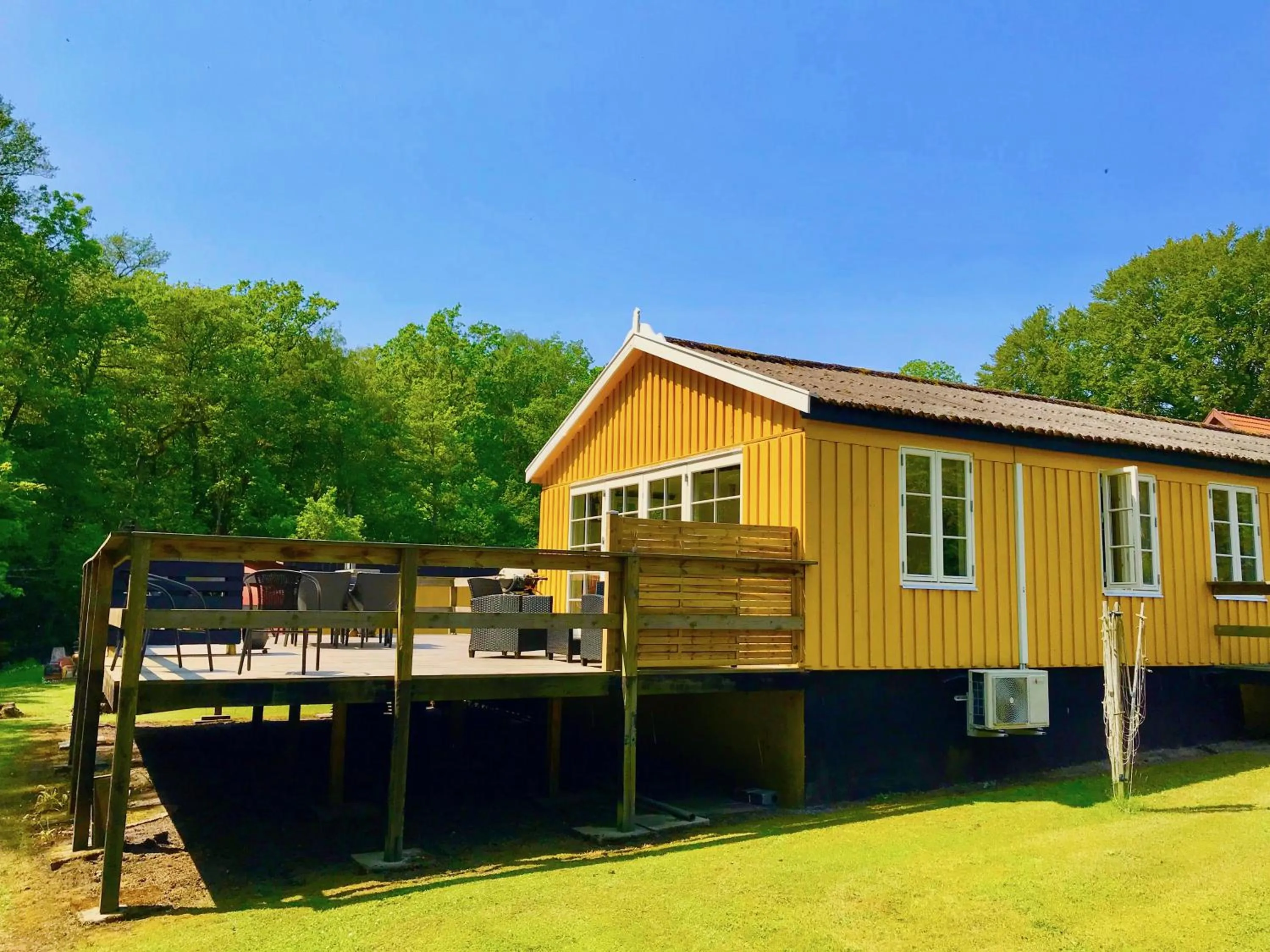 BBQ facilities in Hotel Skovly