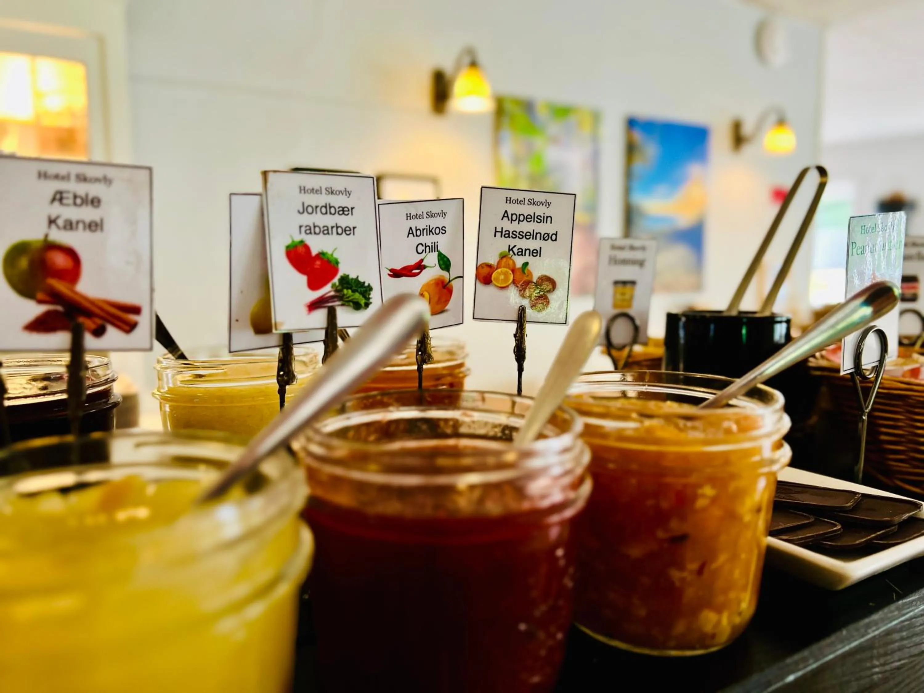 Breakfast in Hotel Skovly