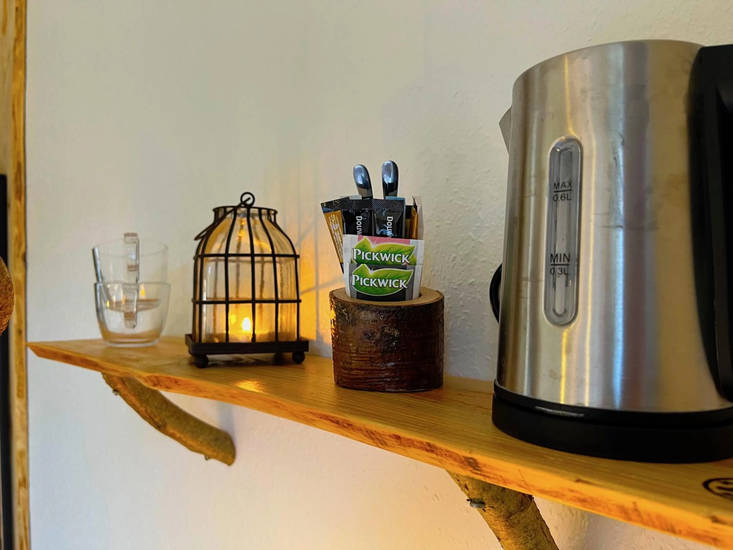 Coffee/tea facilities in Hotel Skovly