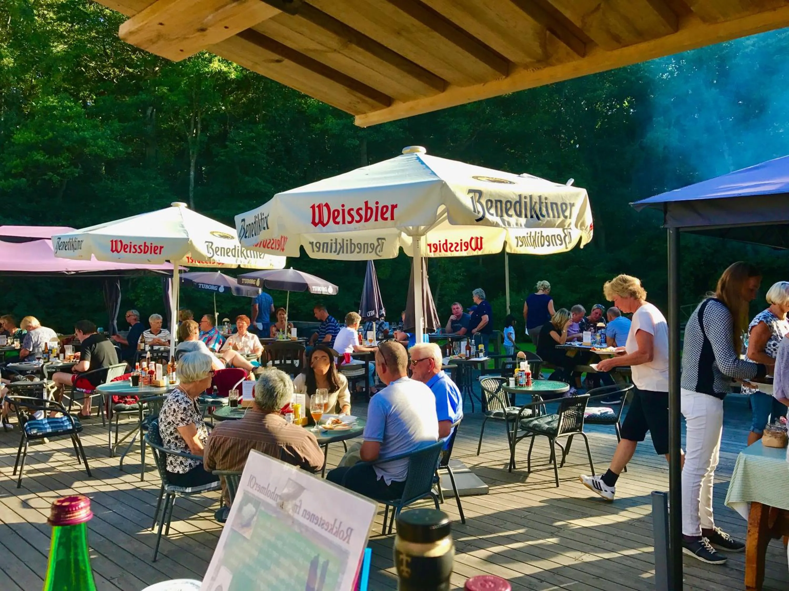 BBQ facilities in Hotel Skovly