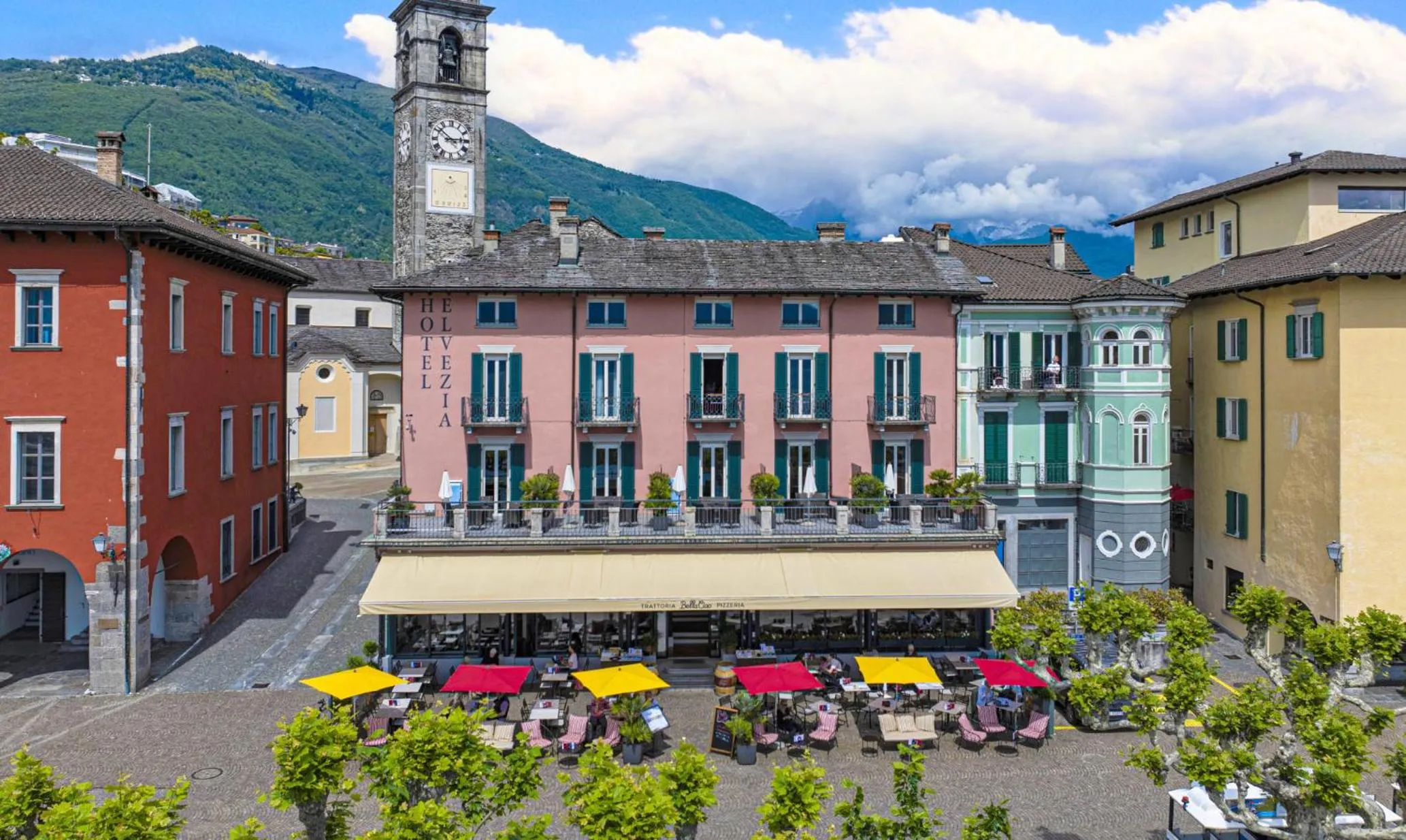 Property building in Hotel Elvezia Ascona