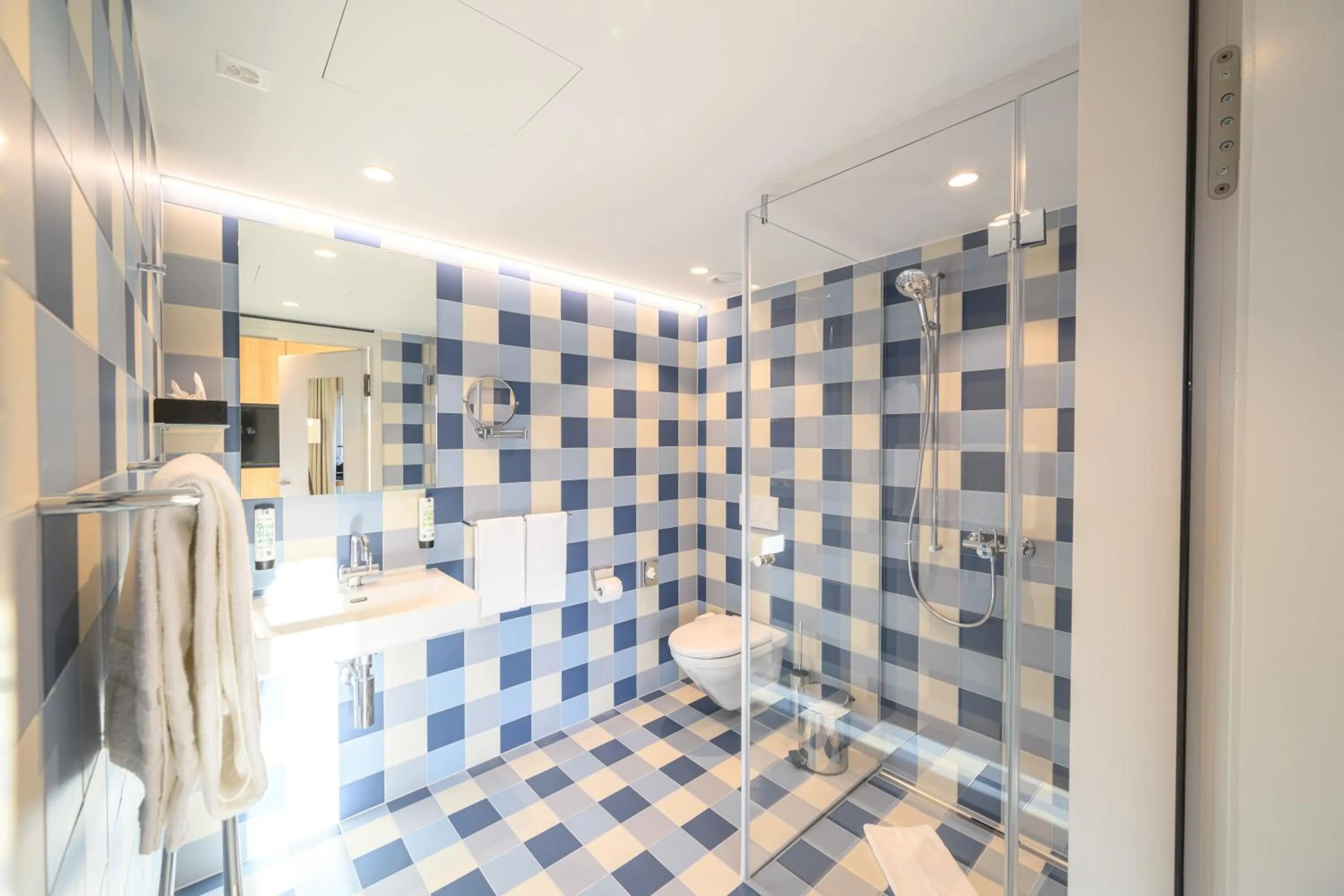 Shower in Placid Hotel Design & Lifestyle Zurich