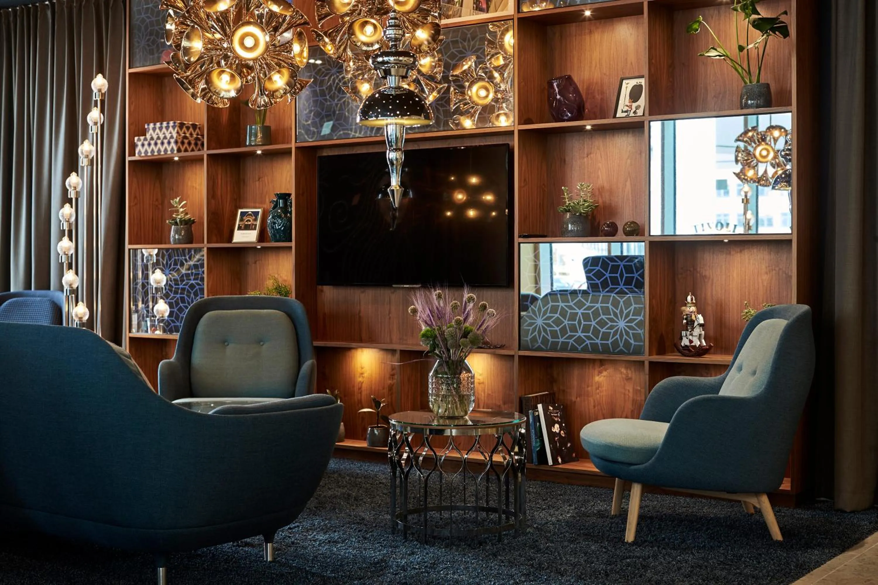 Living room in Tivoli Hotel