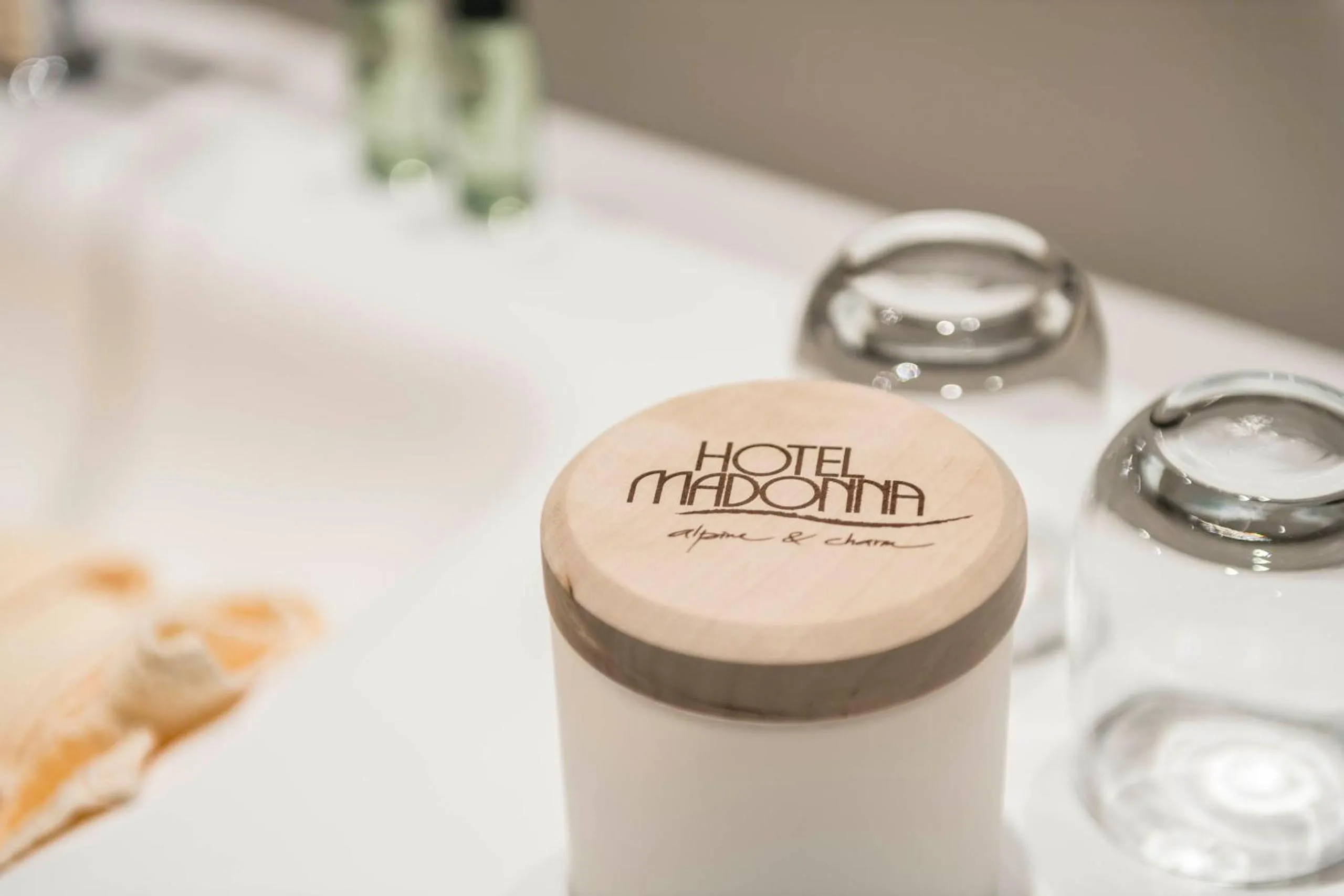 Bathroom in Hotel Madonna