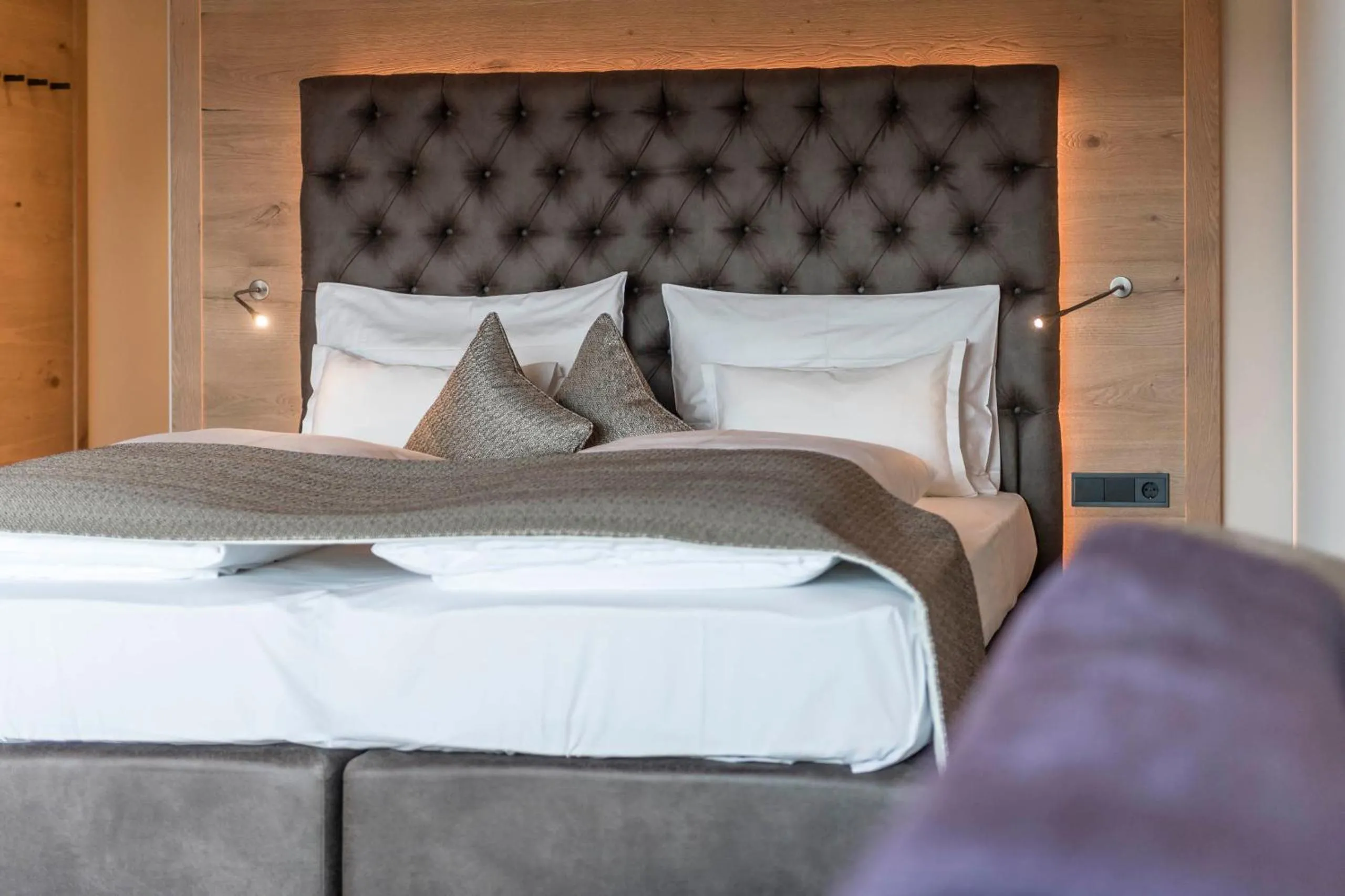 Bed in Hotel Madonna