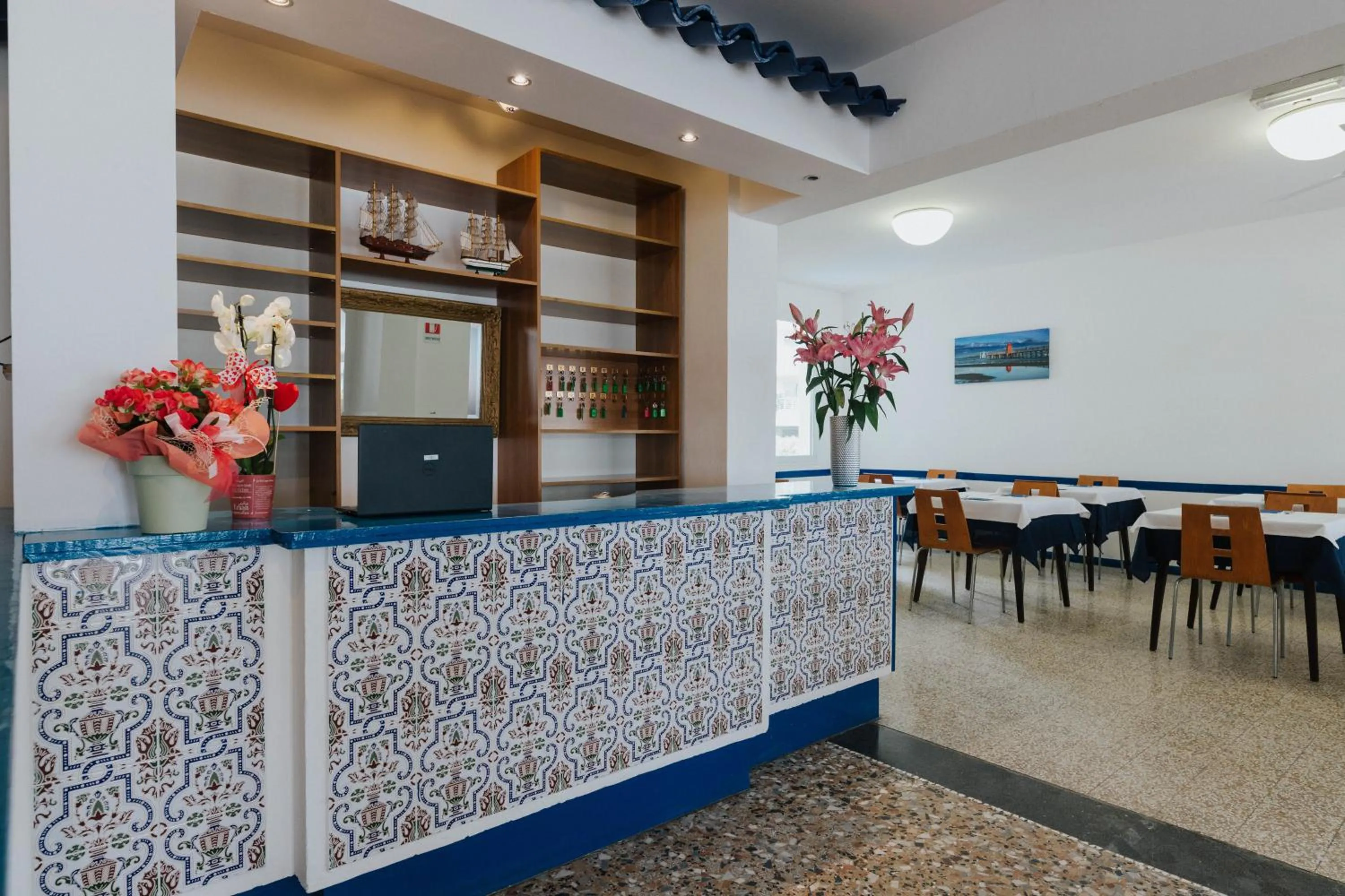 Lobby or reception in Hotel Villa Franca
