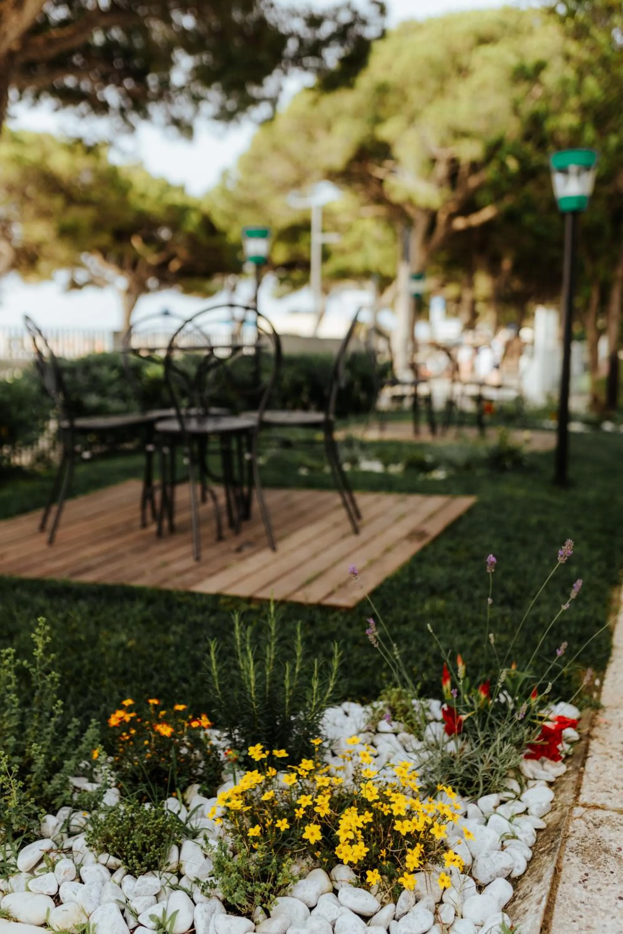 Garden in Hotel Villa Franca