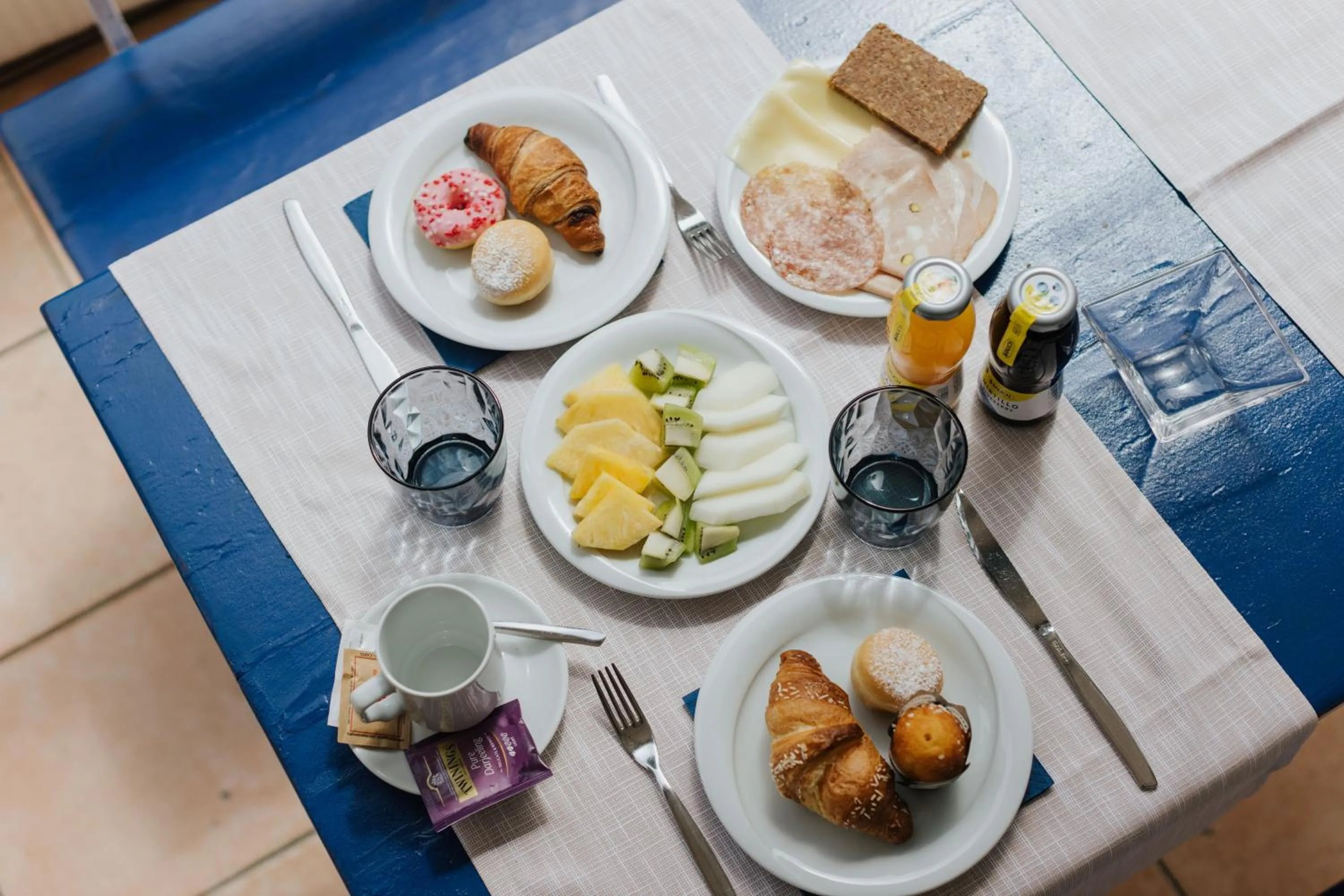 Food in Hotel Villa Franca