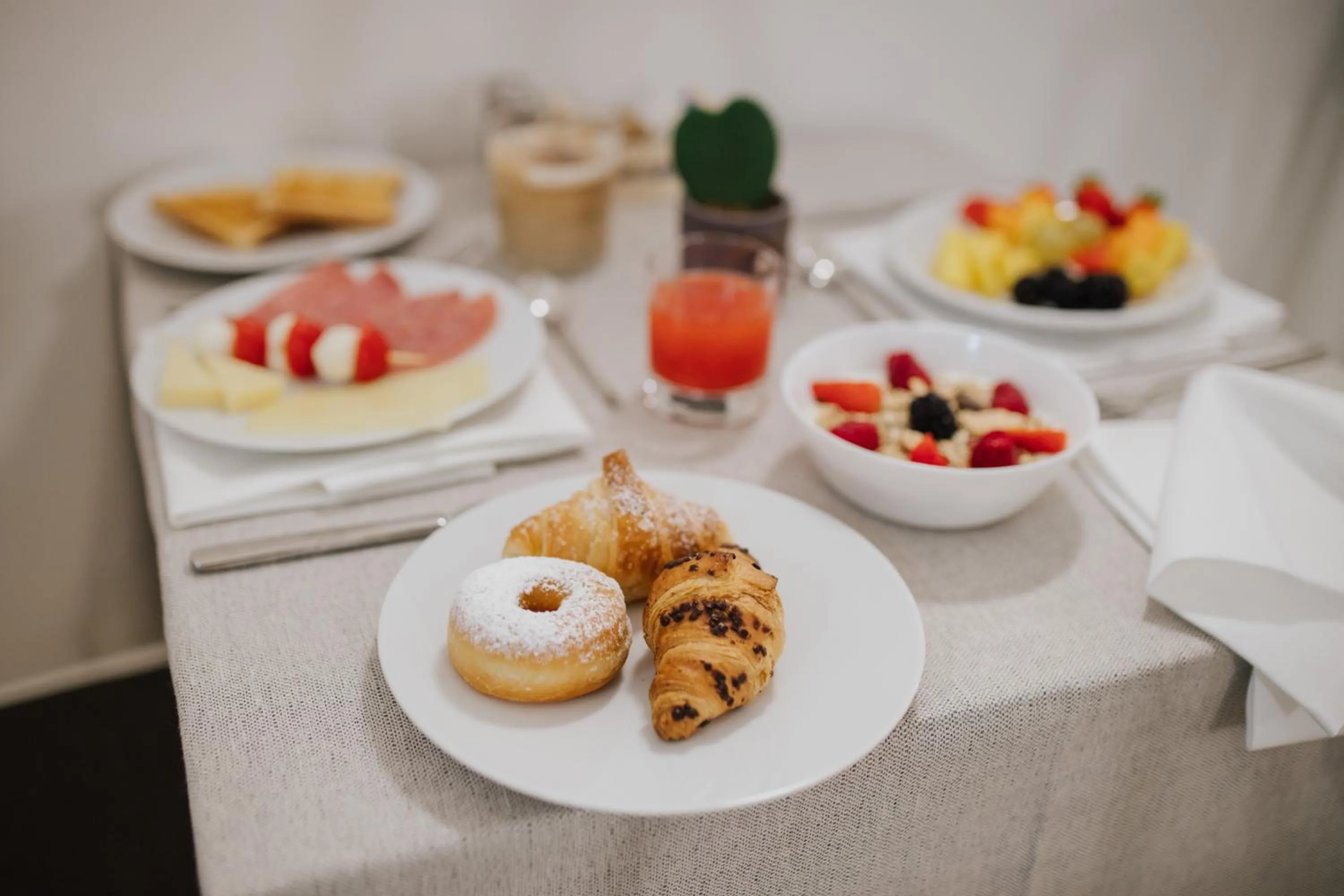 Breakfast in Hotel Villa Franca