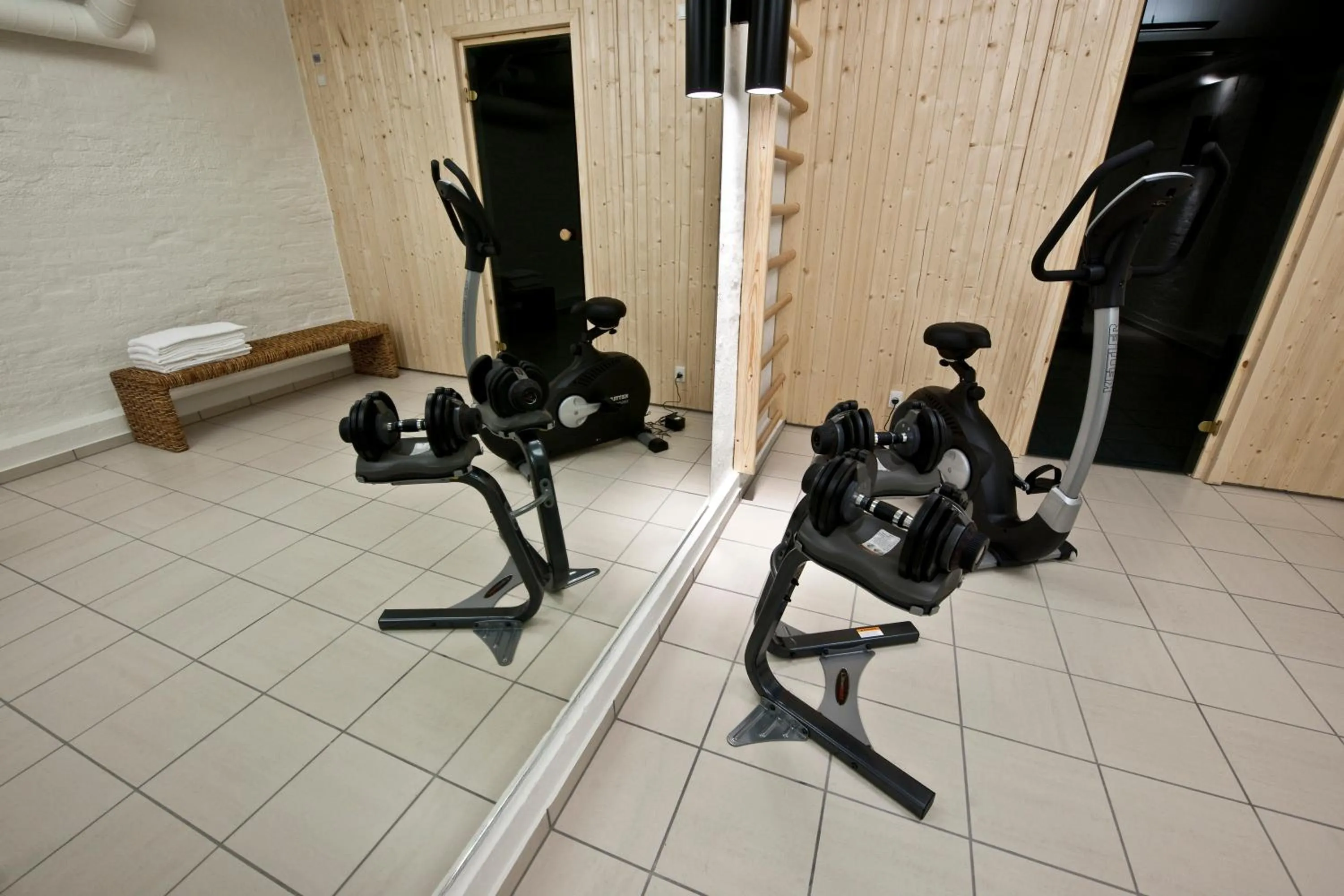 Fitness centre/facilities in Hotel Koldingfjord