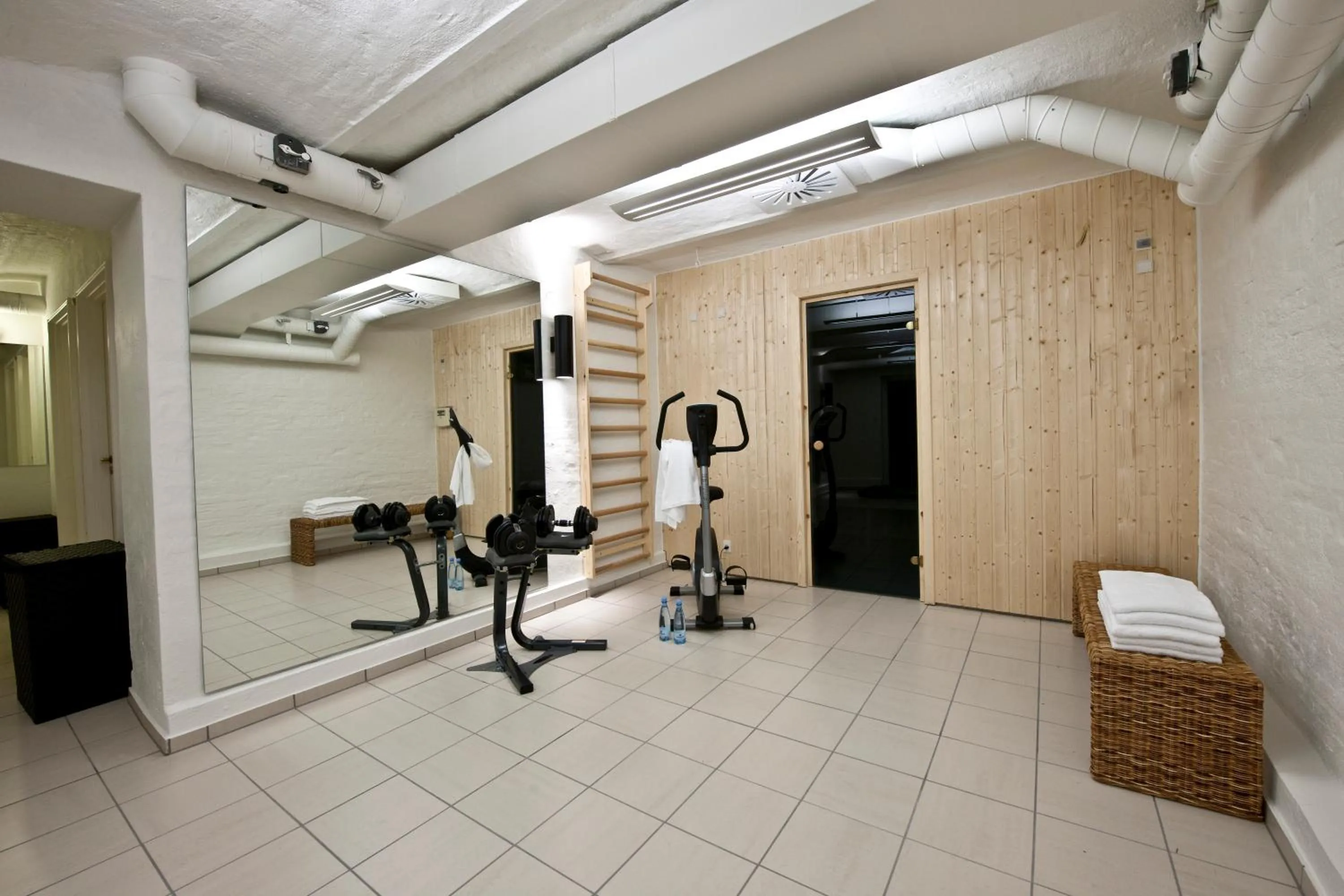 Fitness centre/facilities in Hotel Koldingfjord
