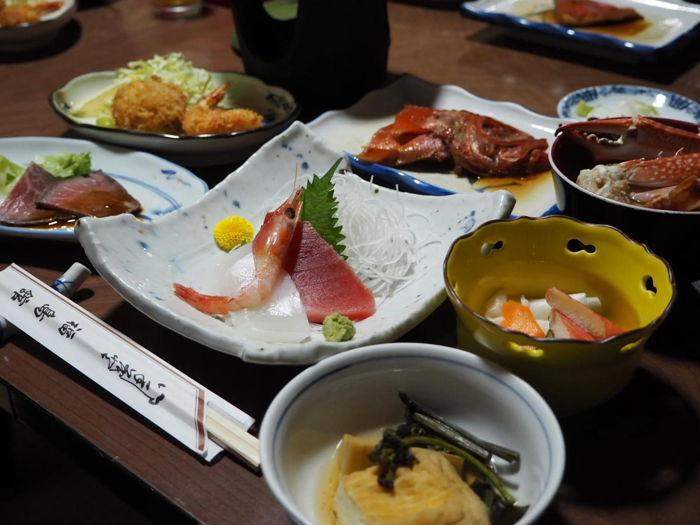 Dinner in Fukushimakan