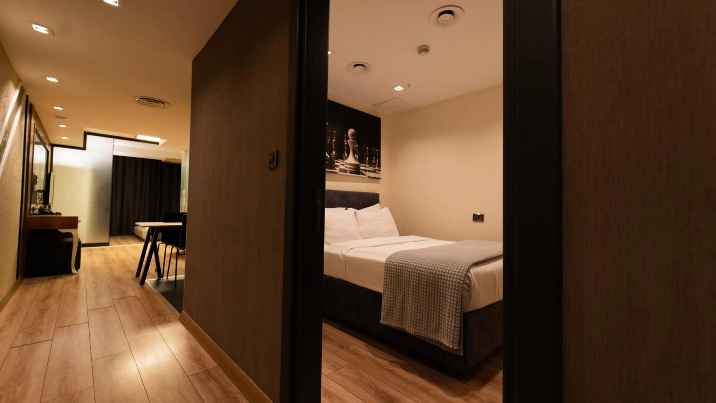 Bed in Mas Suites Nisantasi