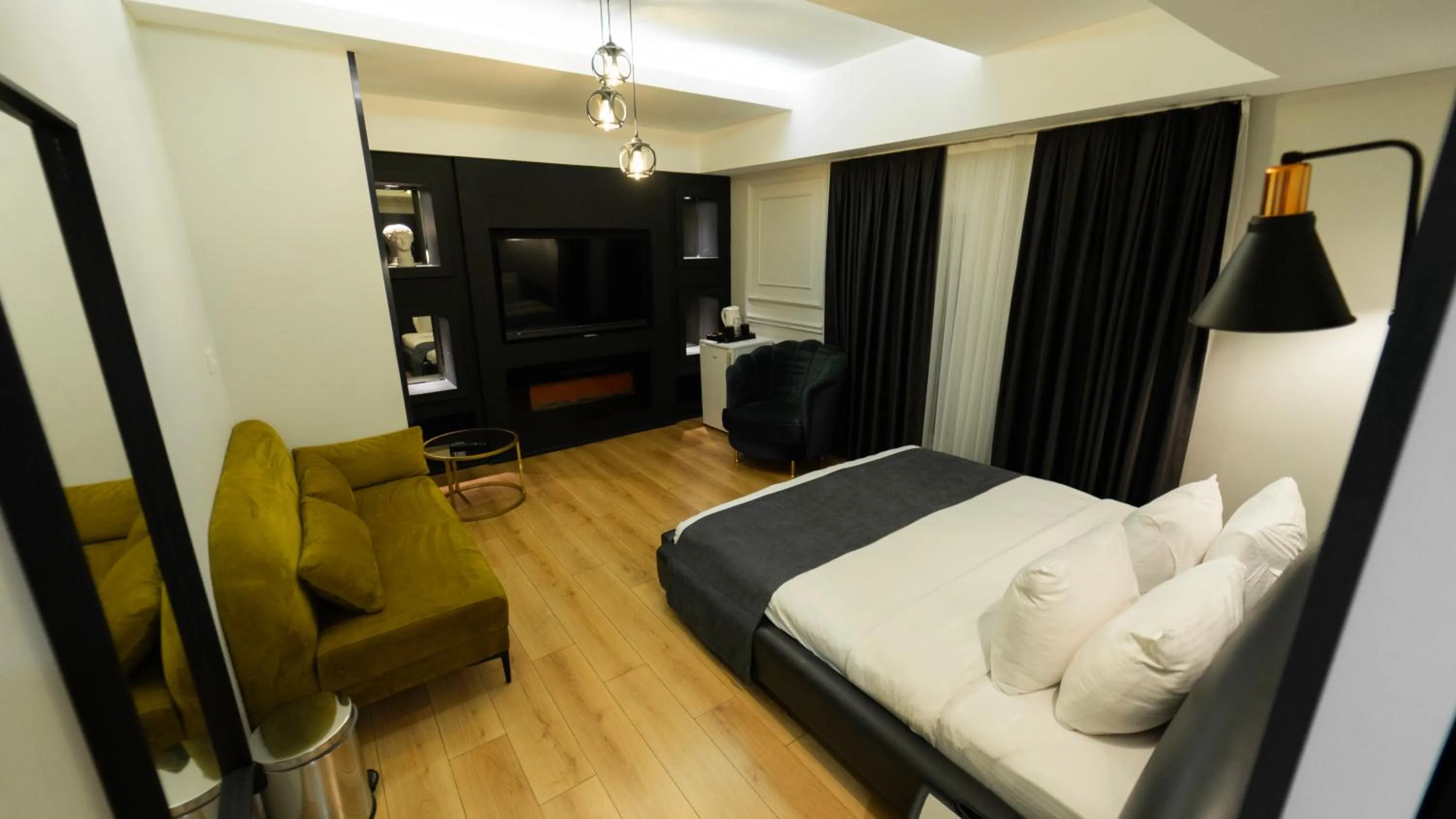 Bed in Mas Suites Nisantasi