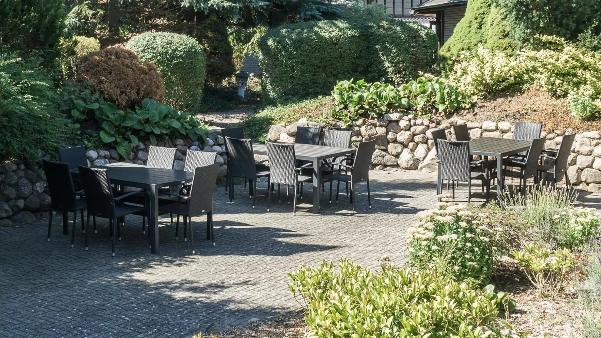 Garden in Dalby Hotel