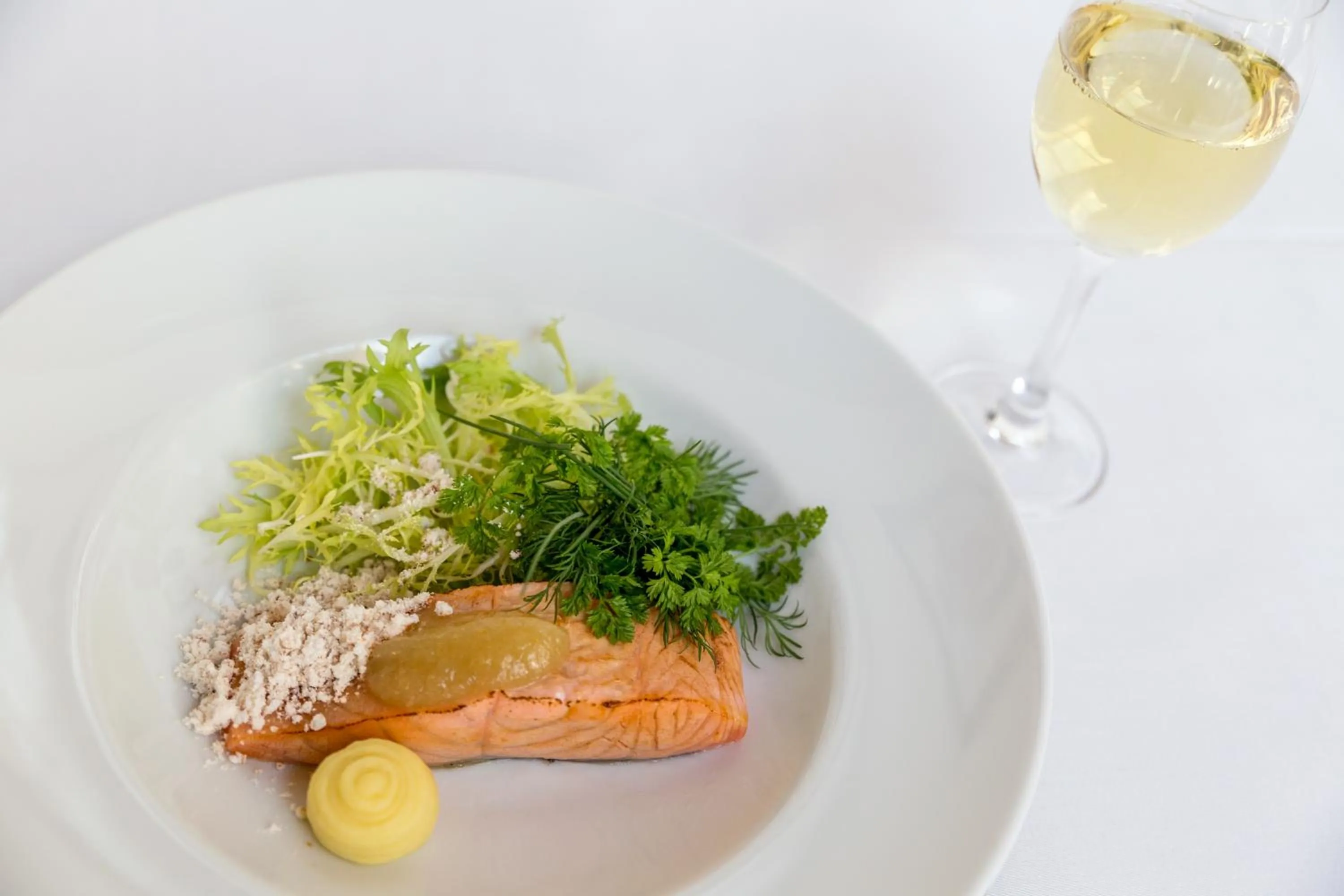 Food close-up in Dalby Hotel