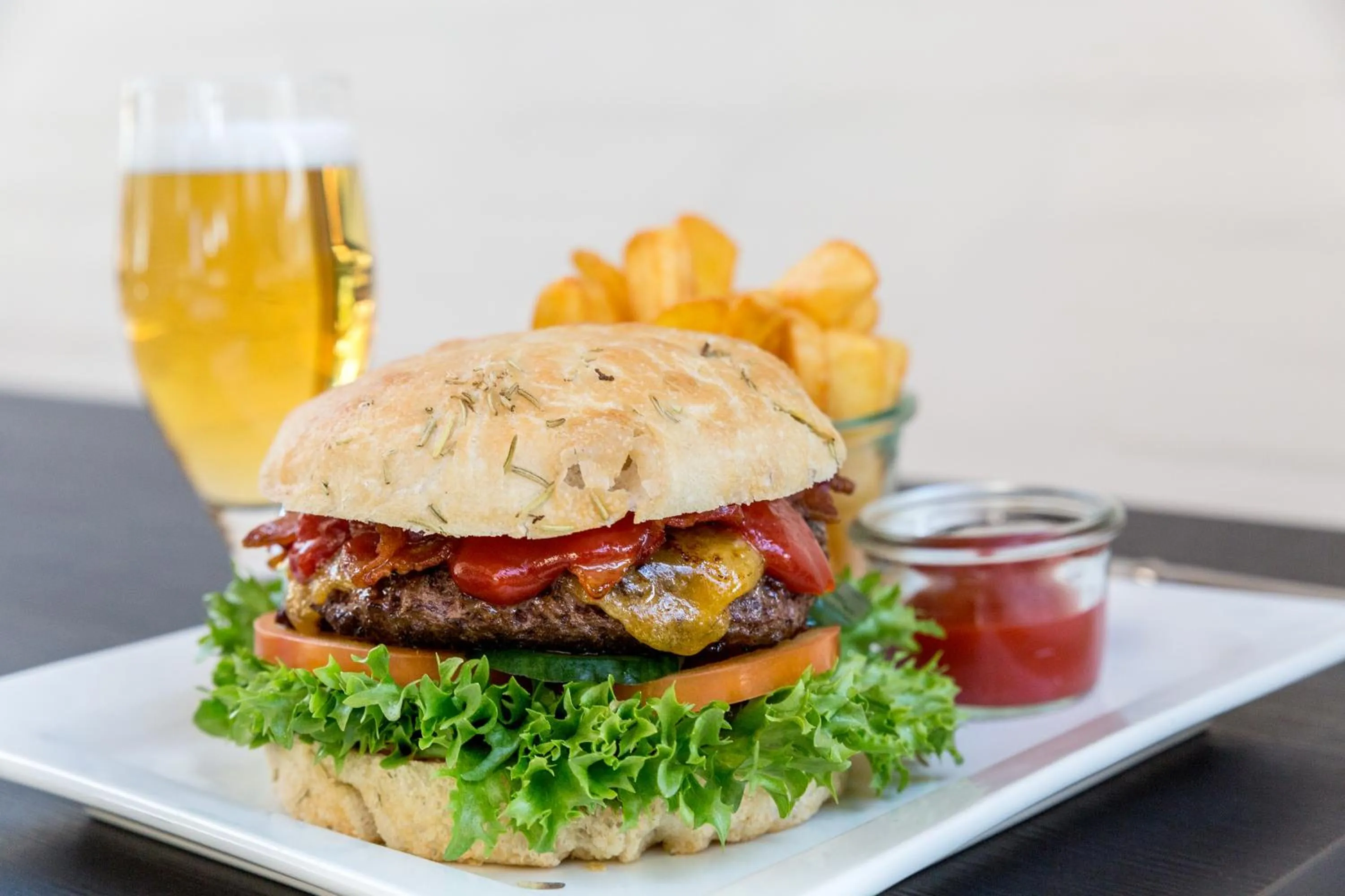 Food close-up in Dalby Hotel