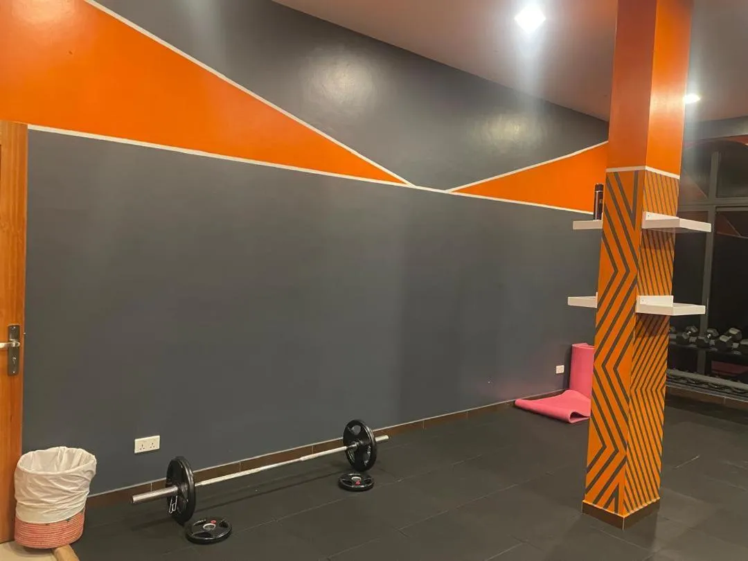 Fitness centre/facilities in Hotel Chez Lando