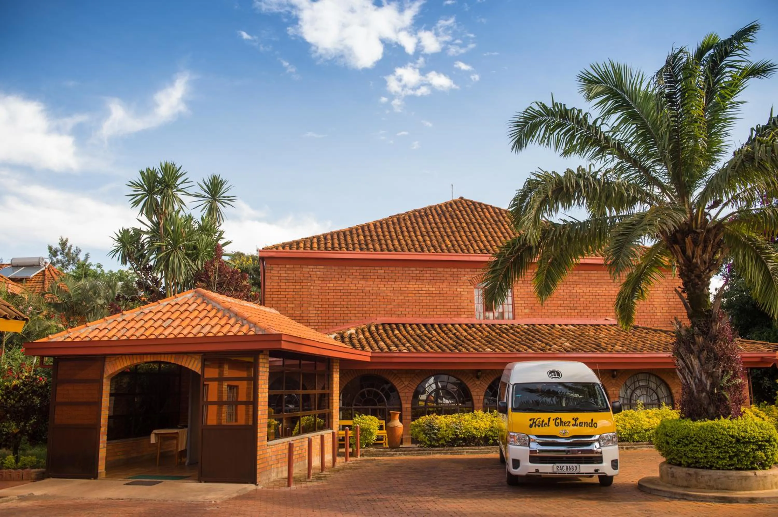 Property building in Hotel Chez Lando