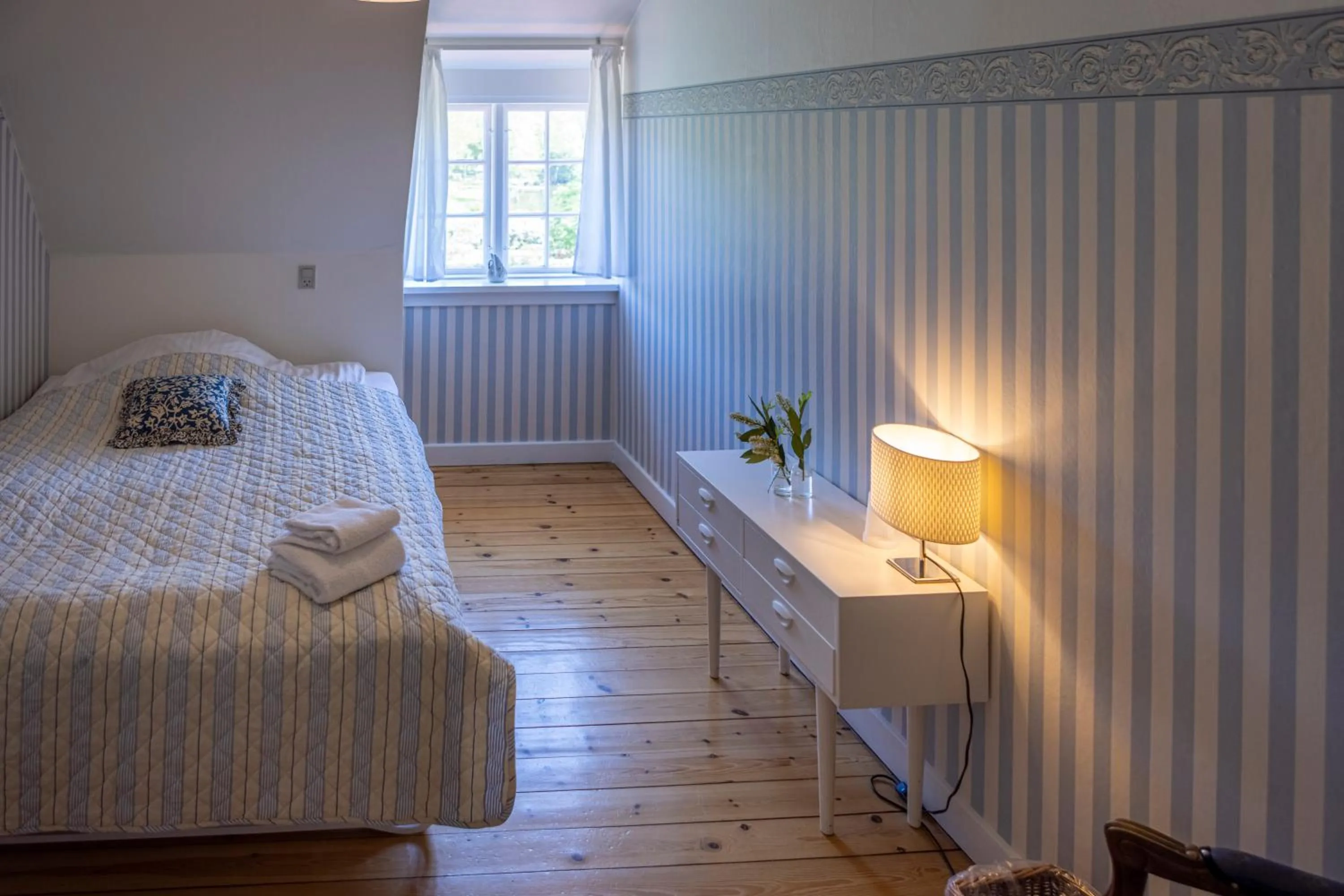 Bed in Sonnerupgaard Hotel & Konference