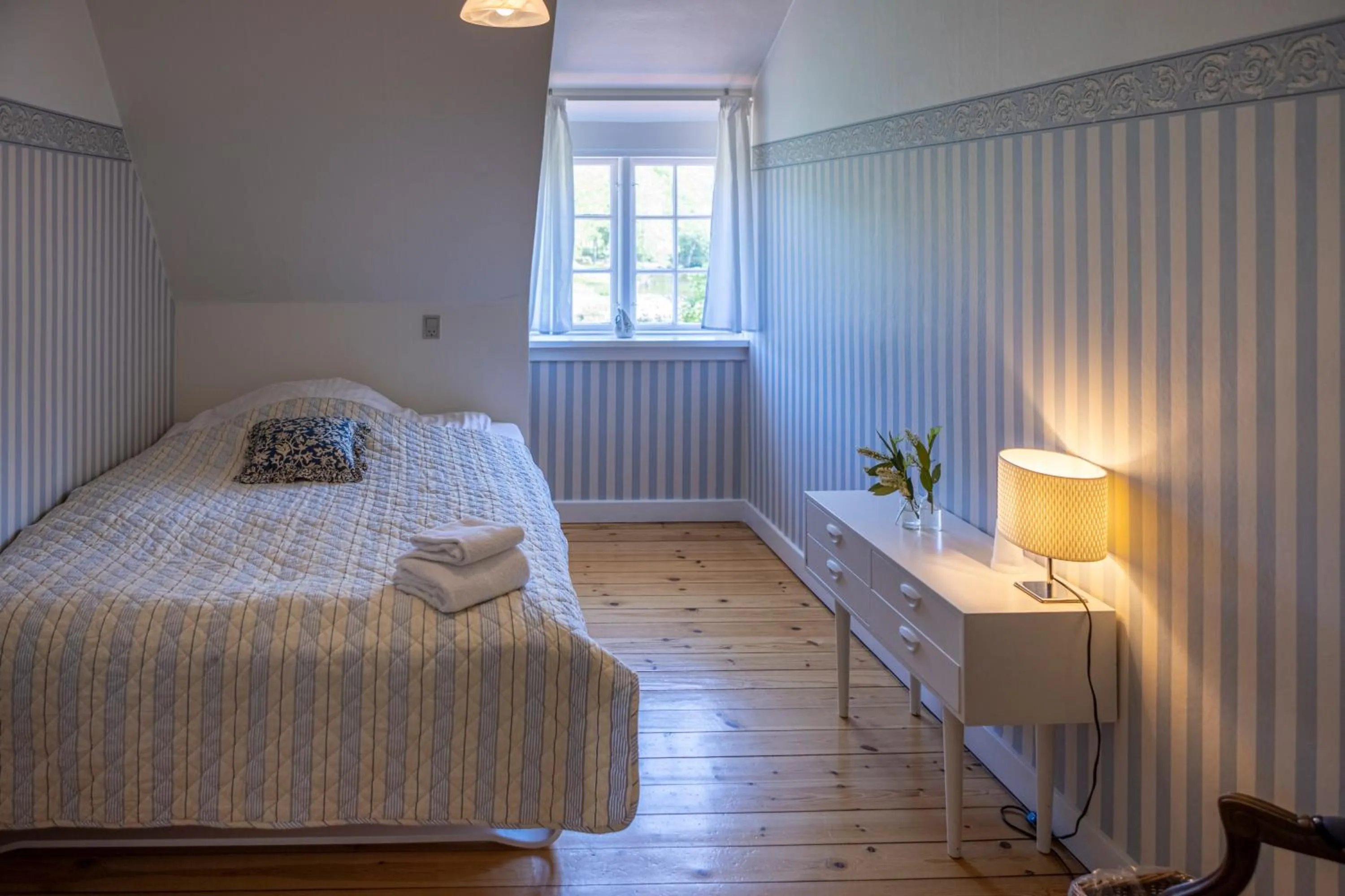 Bed in Sonnerupgaard Hotel & Konference