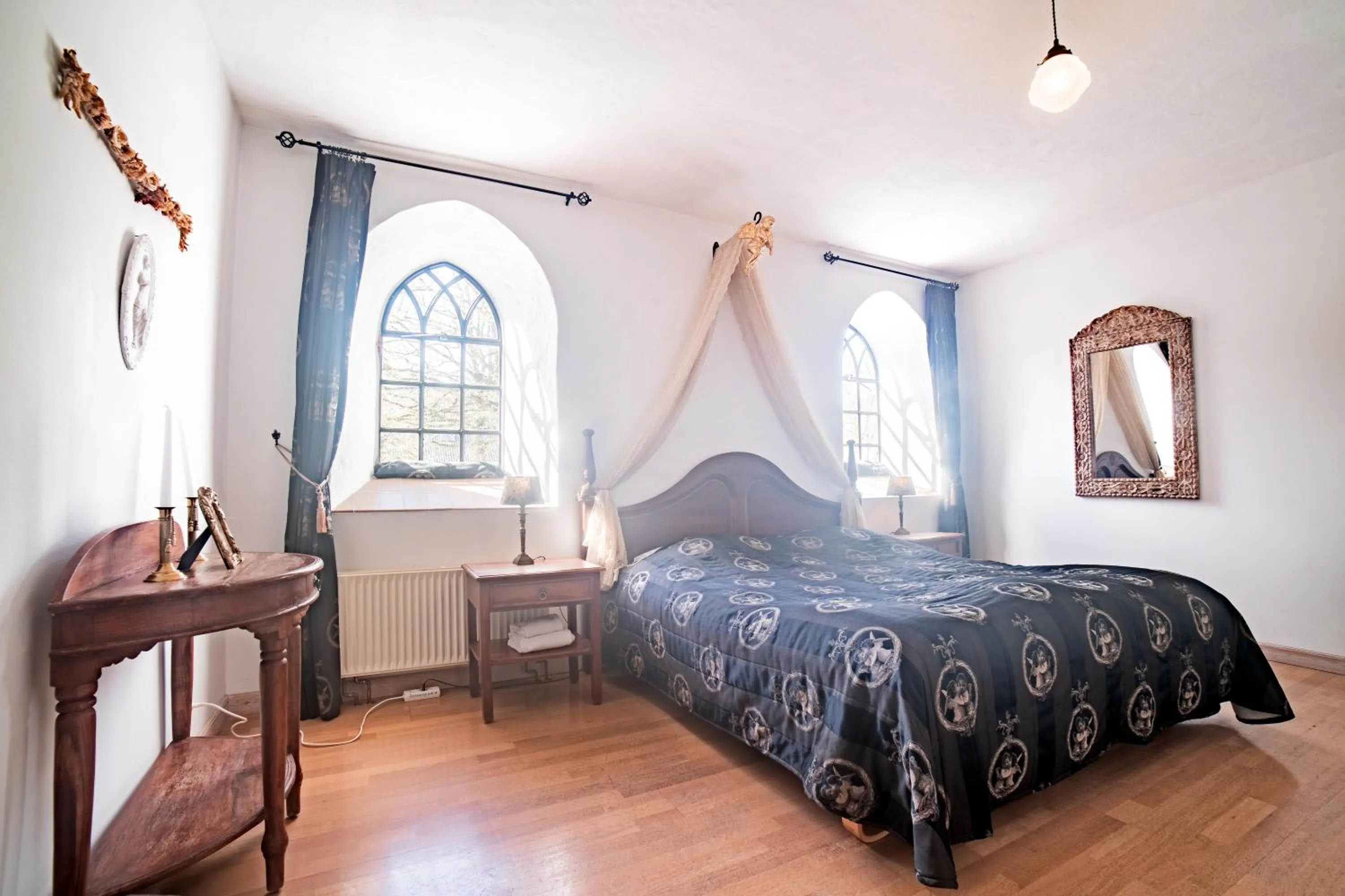 Bed in Sonnerupgaard Hotel & Konference