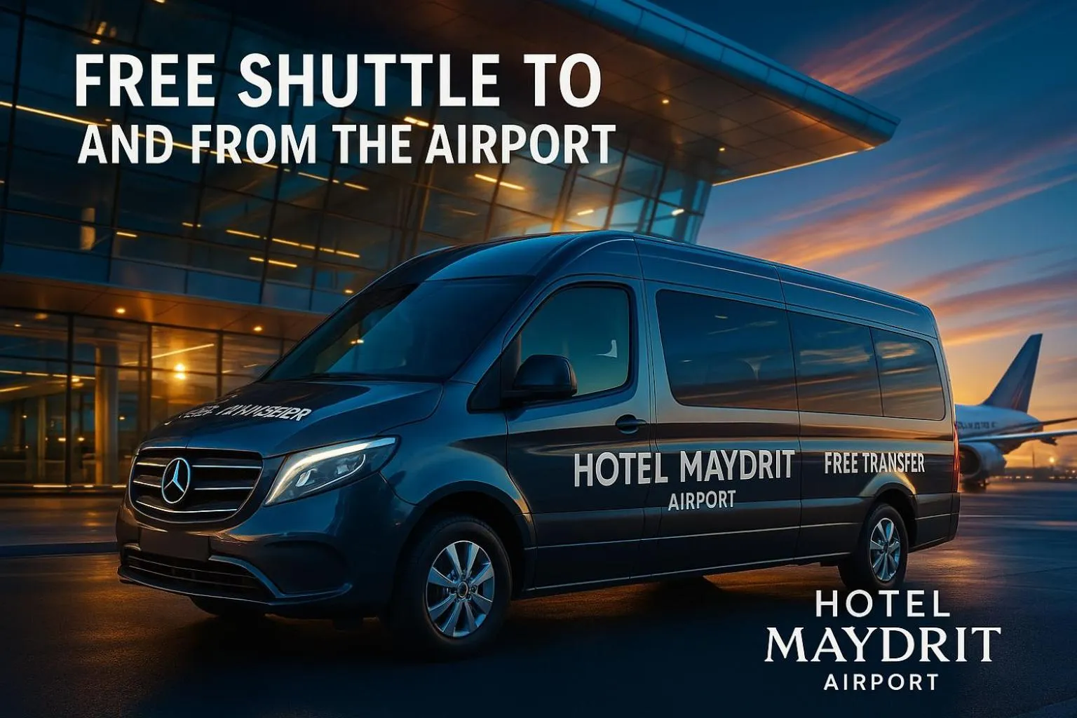 shuttle in Hotel Maydrit Airport