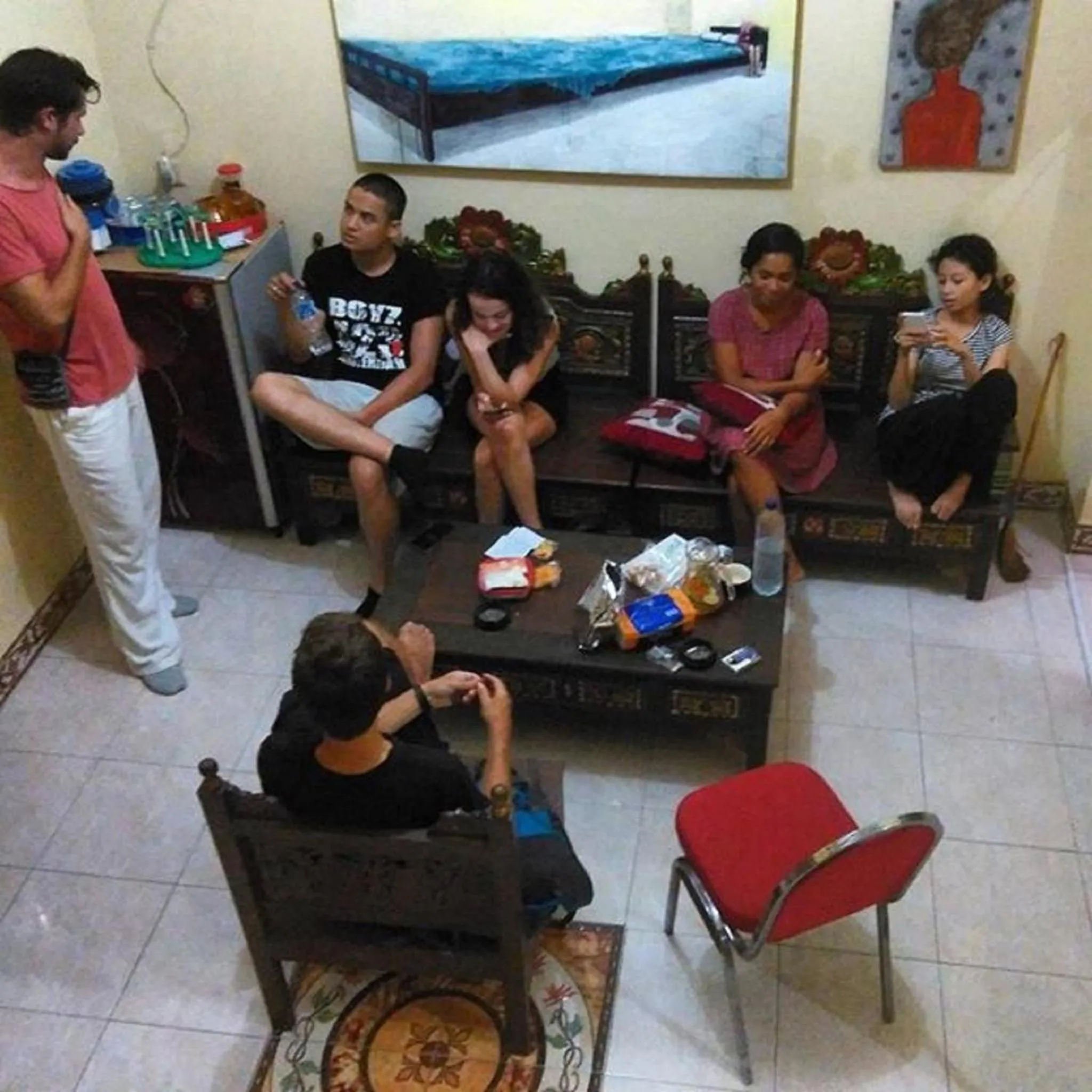 Seating area in Grapyak Homestay Syariah