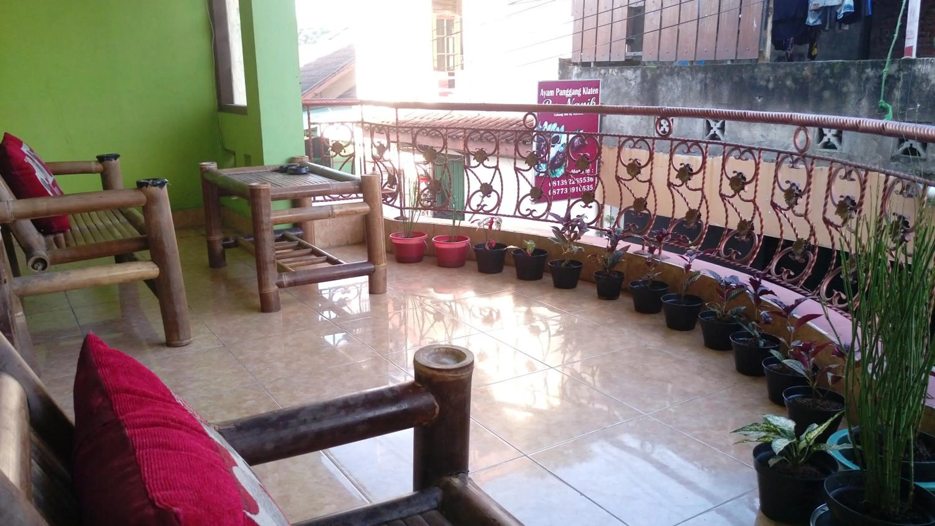 Patio in Grapyak Homestay Syariah