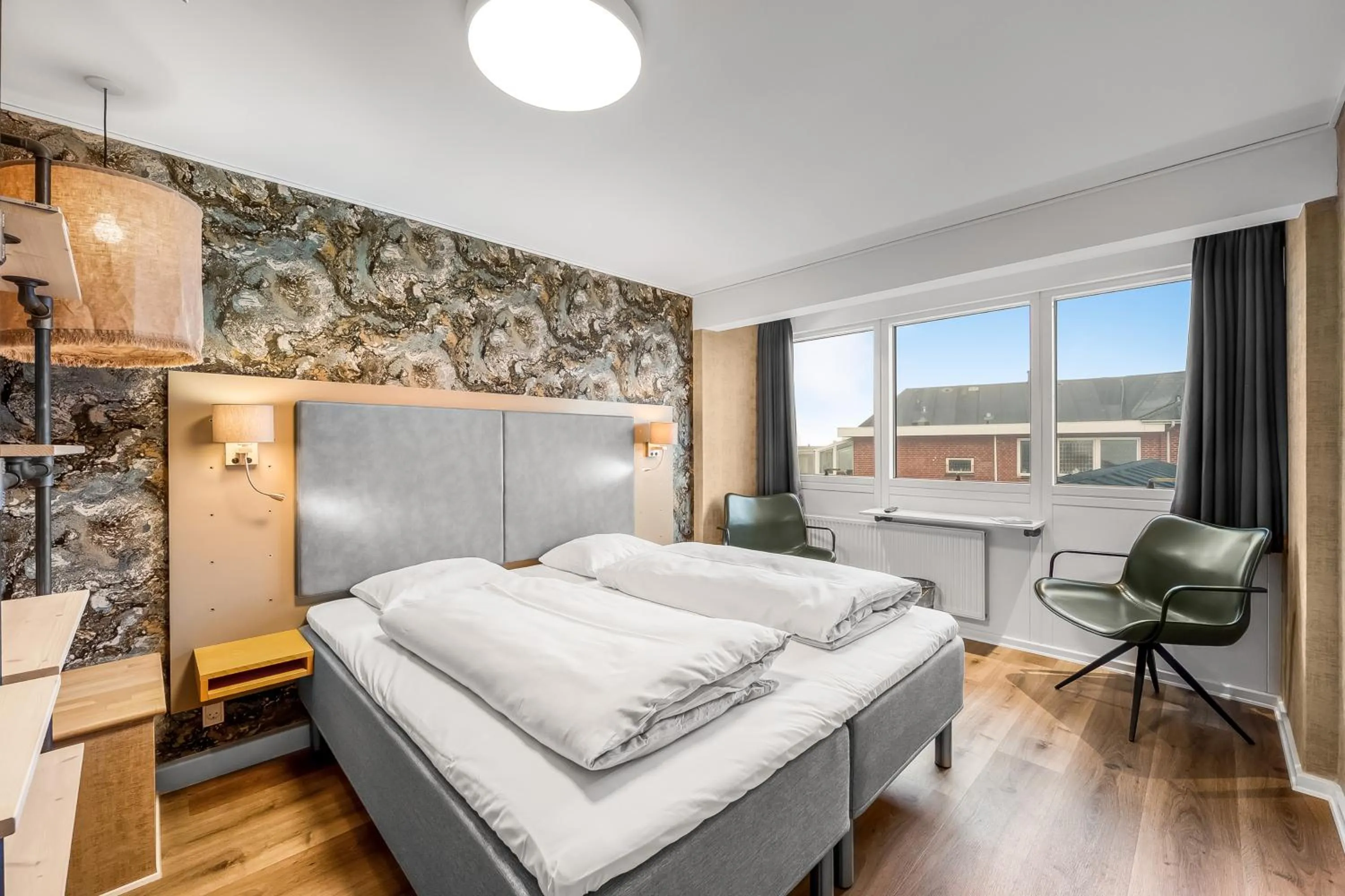 Bed in Hvide Sande Hotel