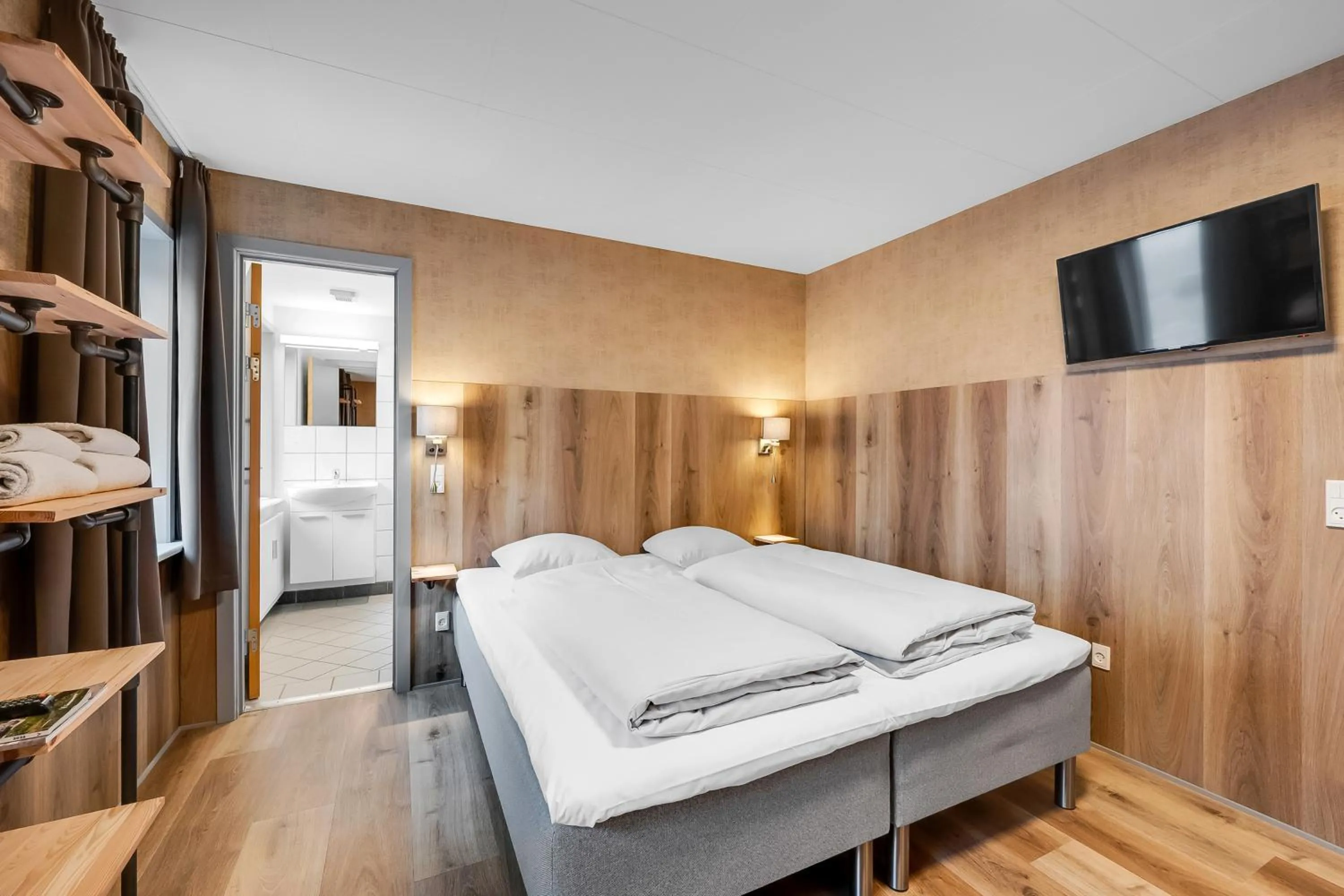 Bed in Hvide Sande Hotel