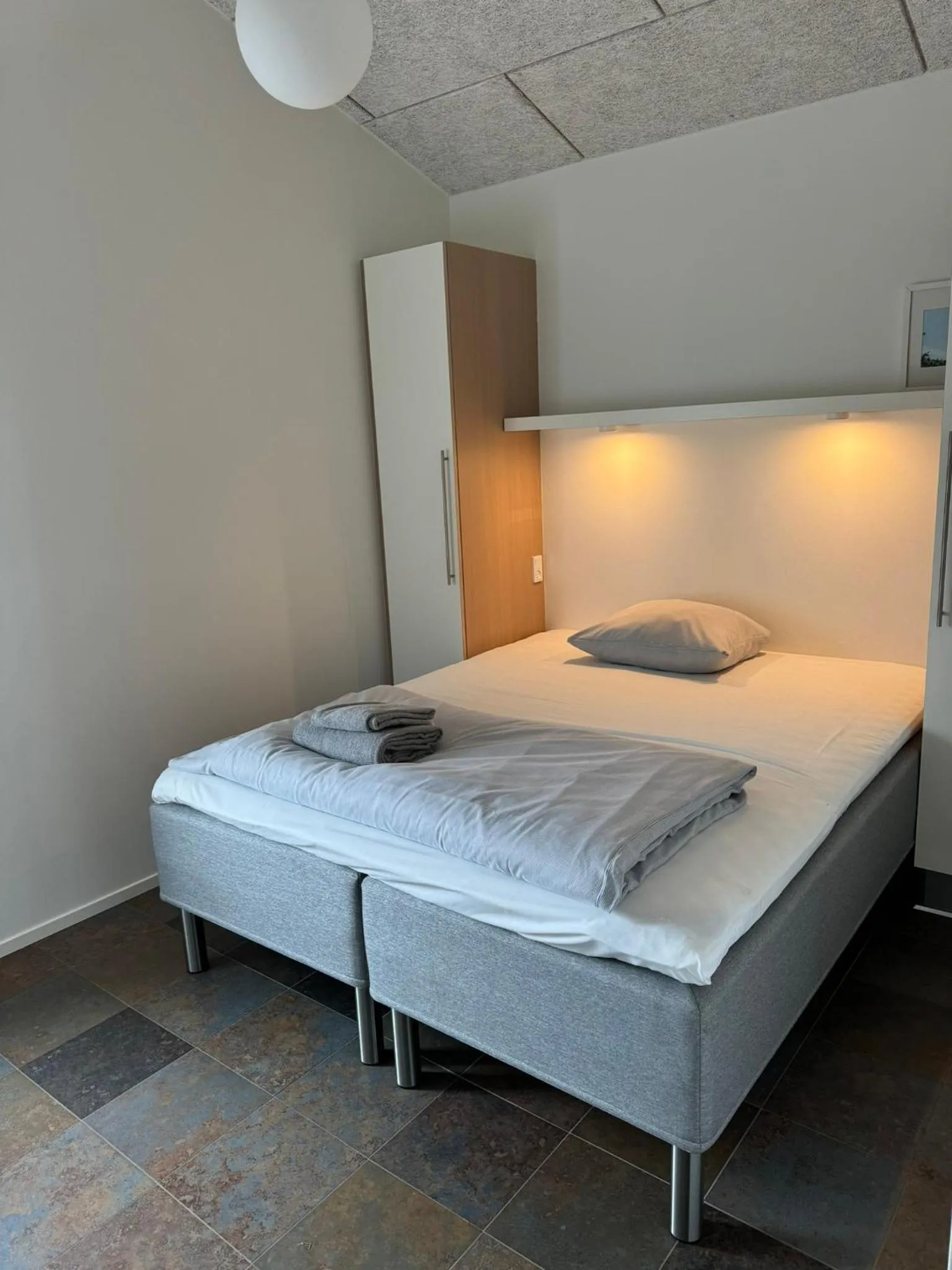Bed in Hvide Sande Hotel