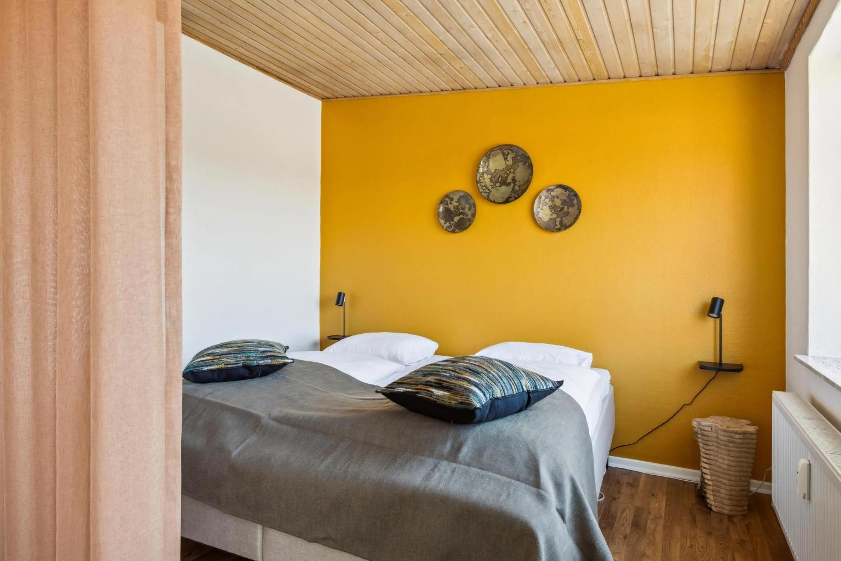 Bedroom, Bed in Hotel Ringkøbing