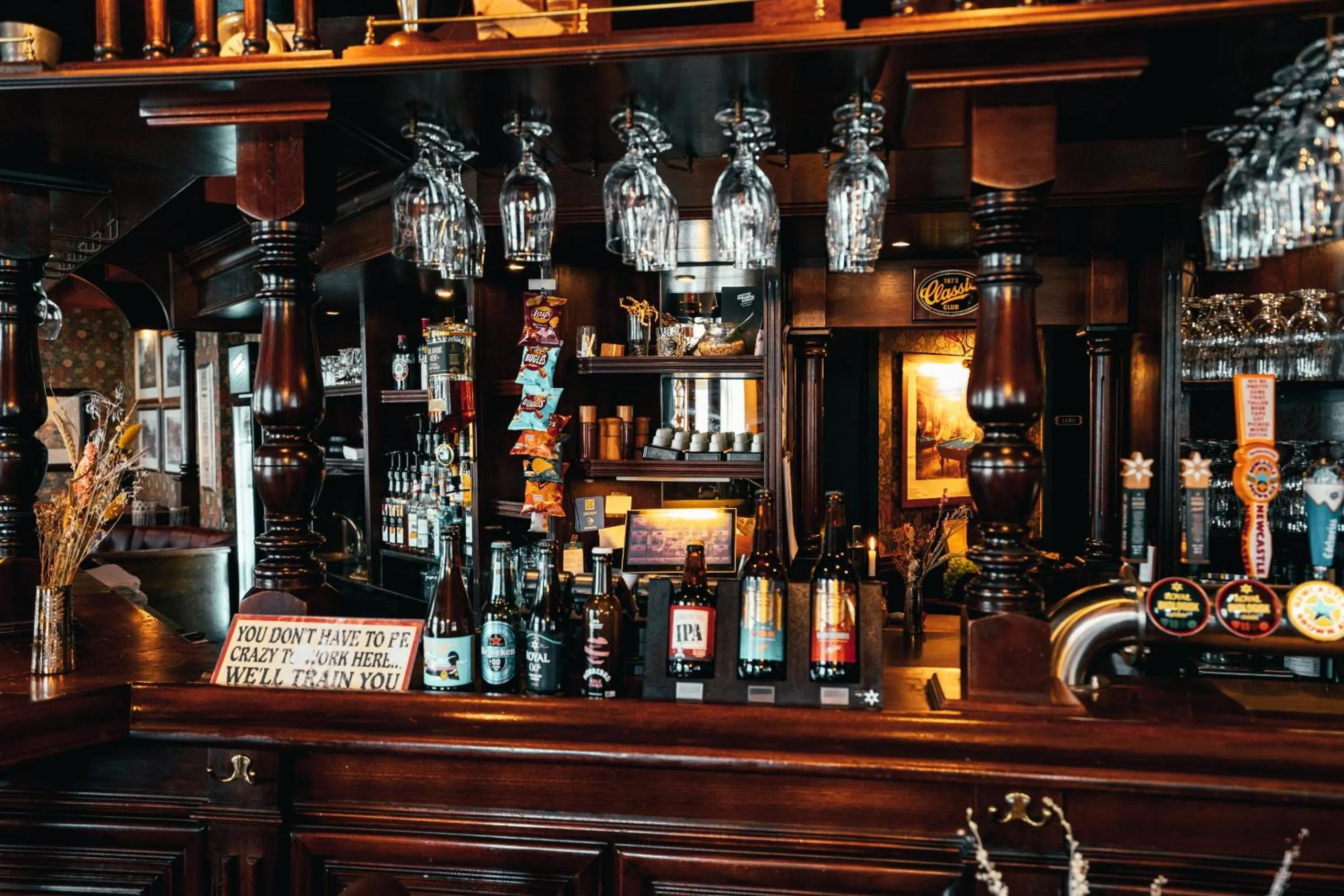 Lounge or bar in Hotel Ringkøbing