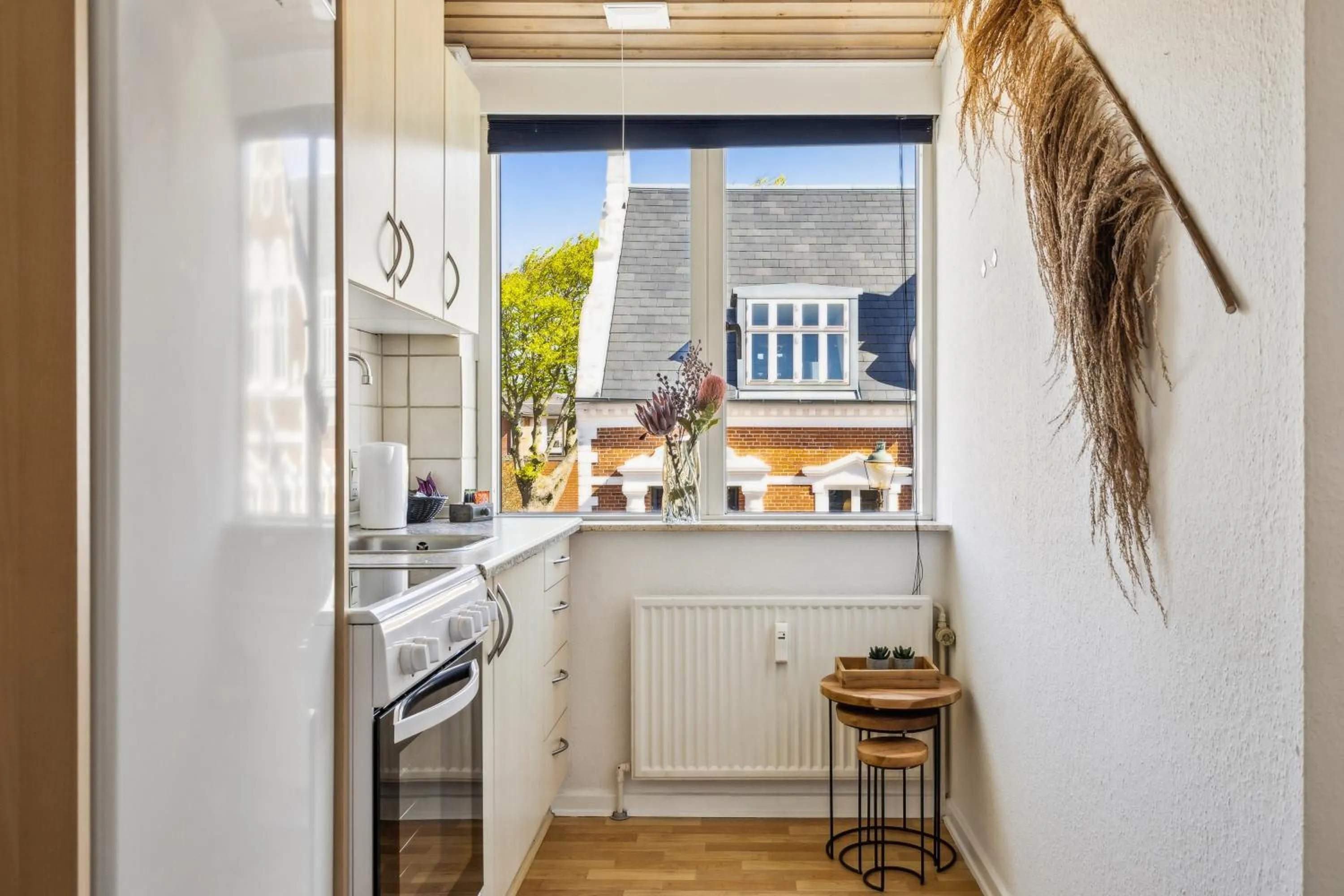Kitchen or kitchenette in Hotel Ringkøbing