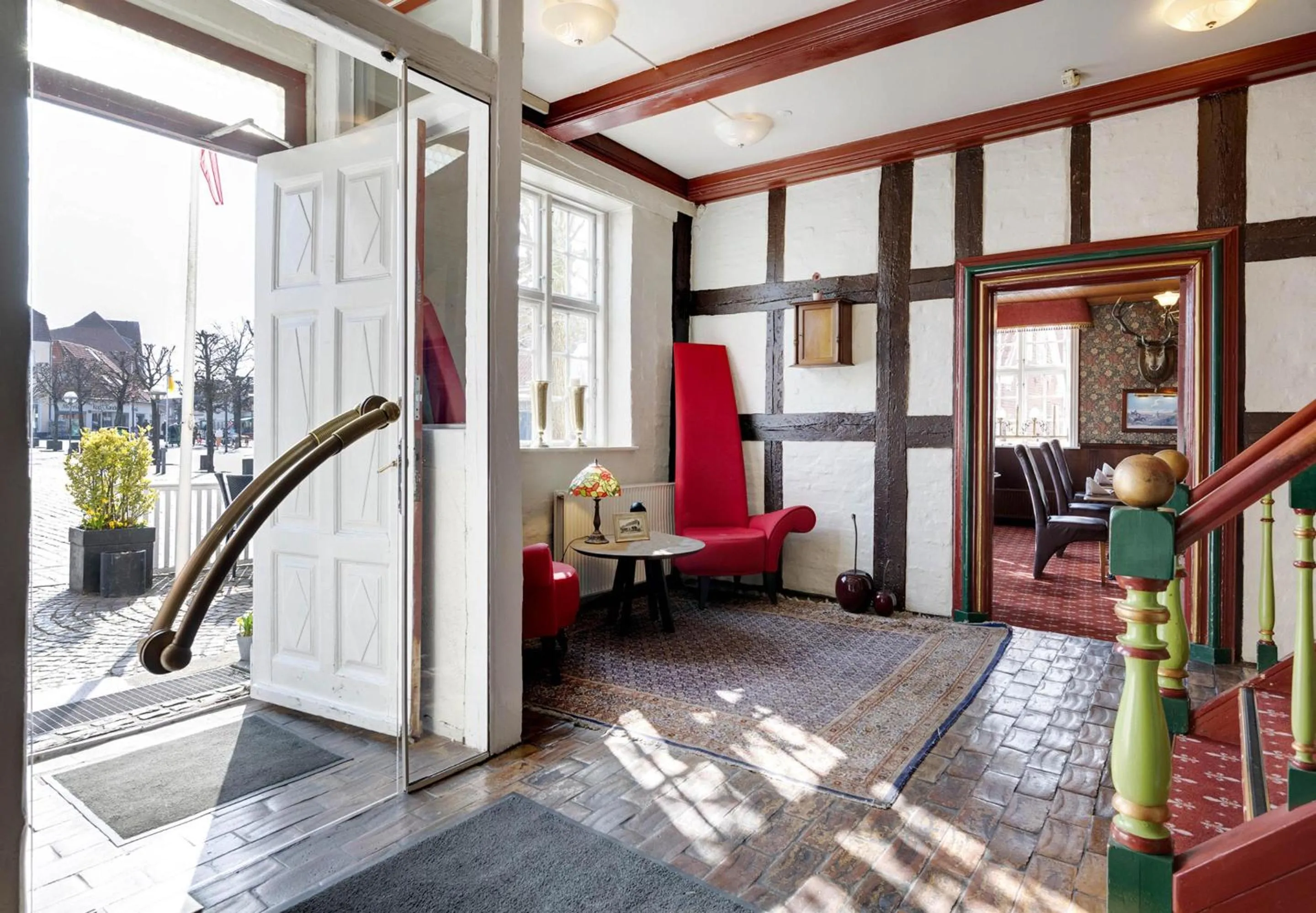 Seating area in Hotel Ringkøbing