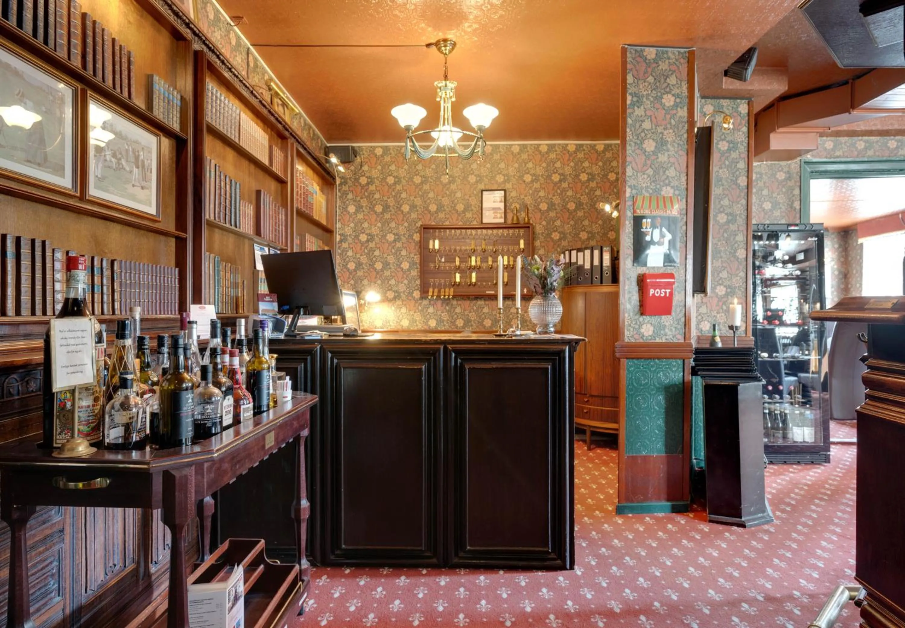 Lobby or reception in Hotel Ringkøbing