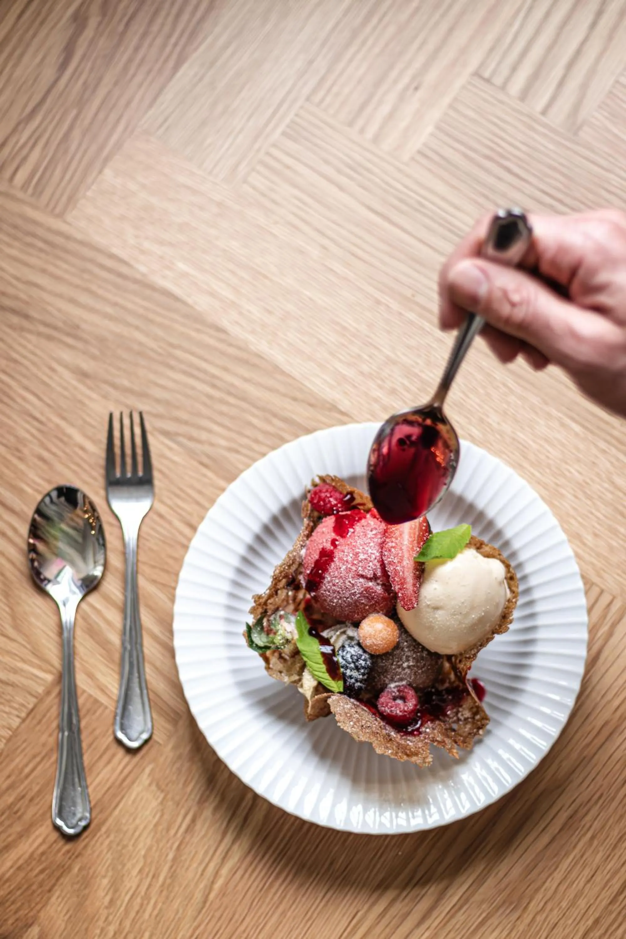 Restaurant/places to eat in Hotel Sørup Herregaard