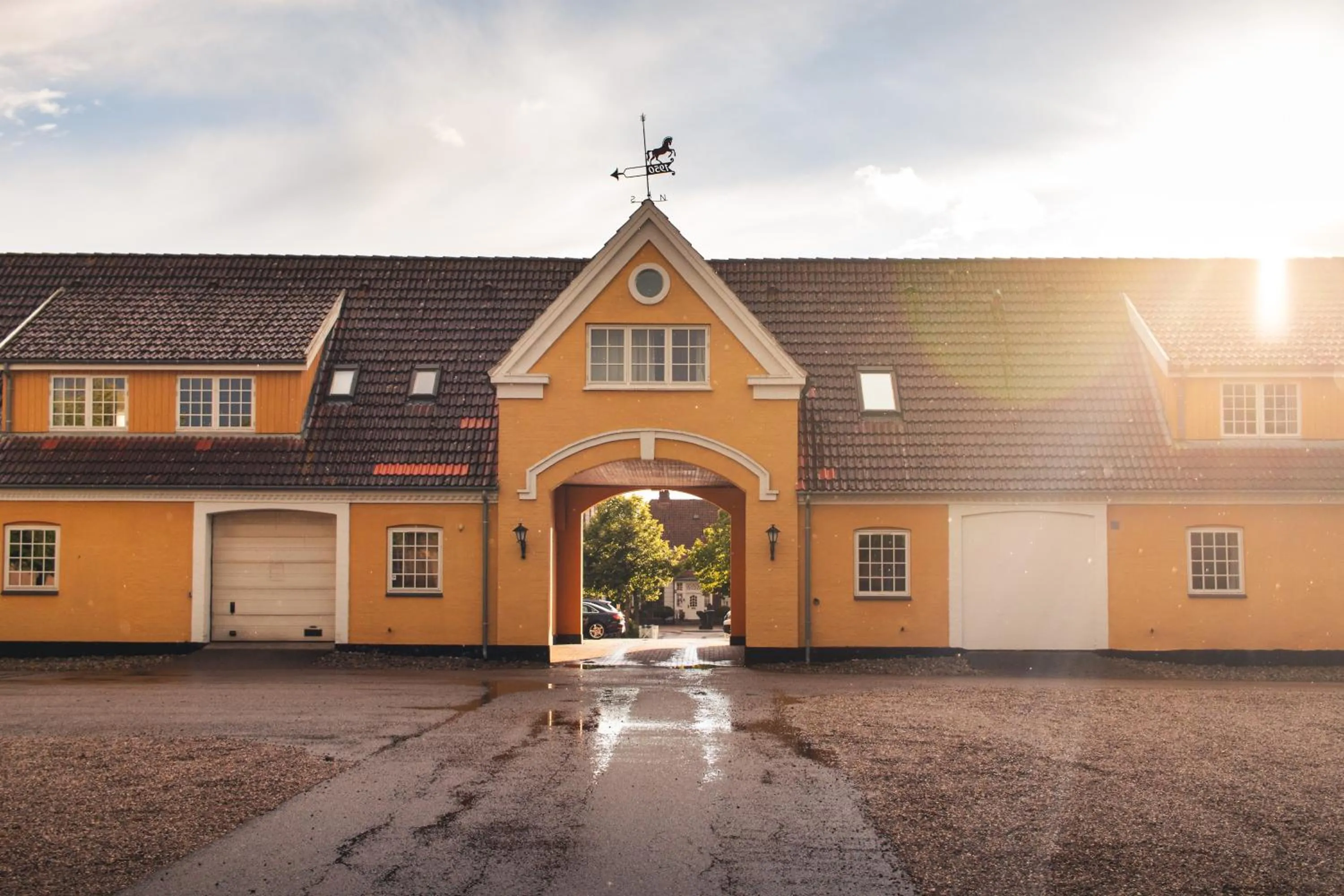 Property building in Hotel Sørup Herregaard